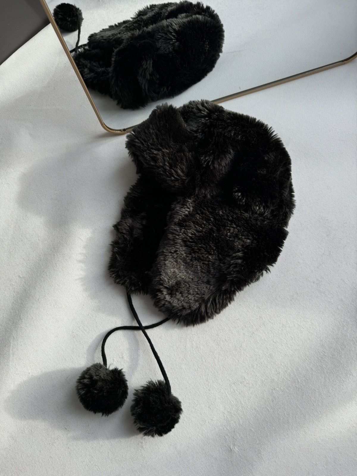 Hysteric Glamour × Japanese Brand Vintage fuzzy mohair japanese ushanka hat avant garde Size ONE SIZE - 16 Thumbnail