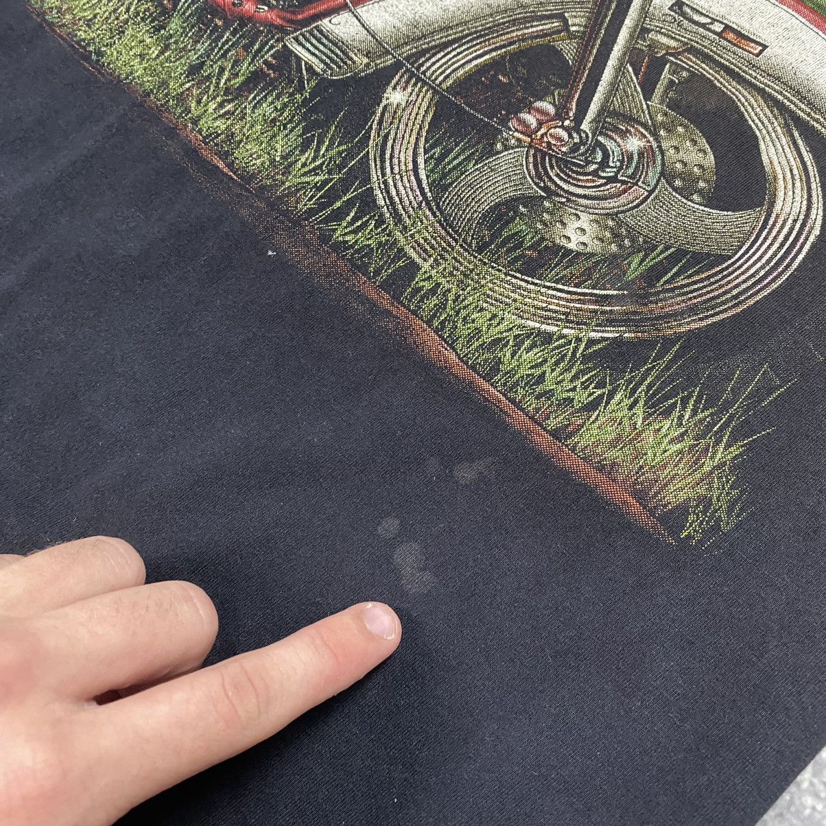 Vintage Vintage 90’s Motorcycle and Eagle logo made in USA tee Size US L / EU 52-54 / 3 - 13 Thumbnail