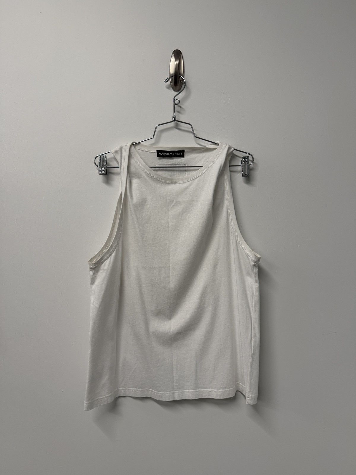 Y/Project Twisted Shoulder Tank Top Size US M / EU 48-50 / 2 - 1 Thumbnail