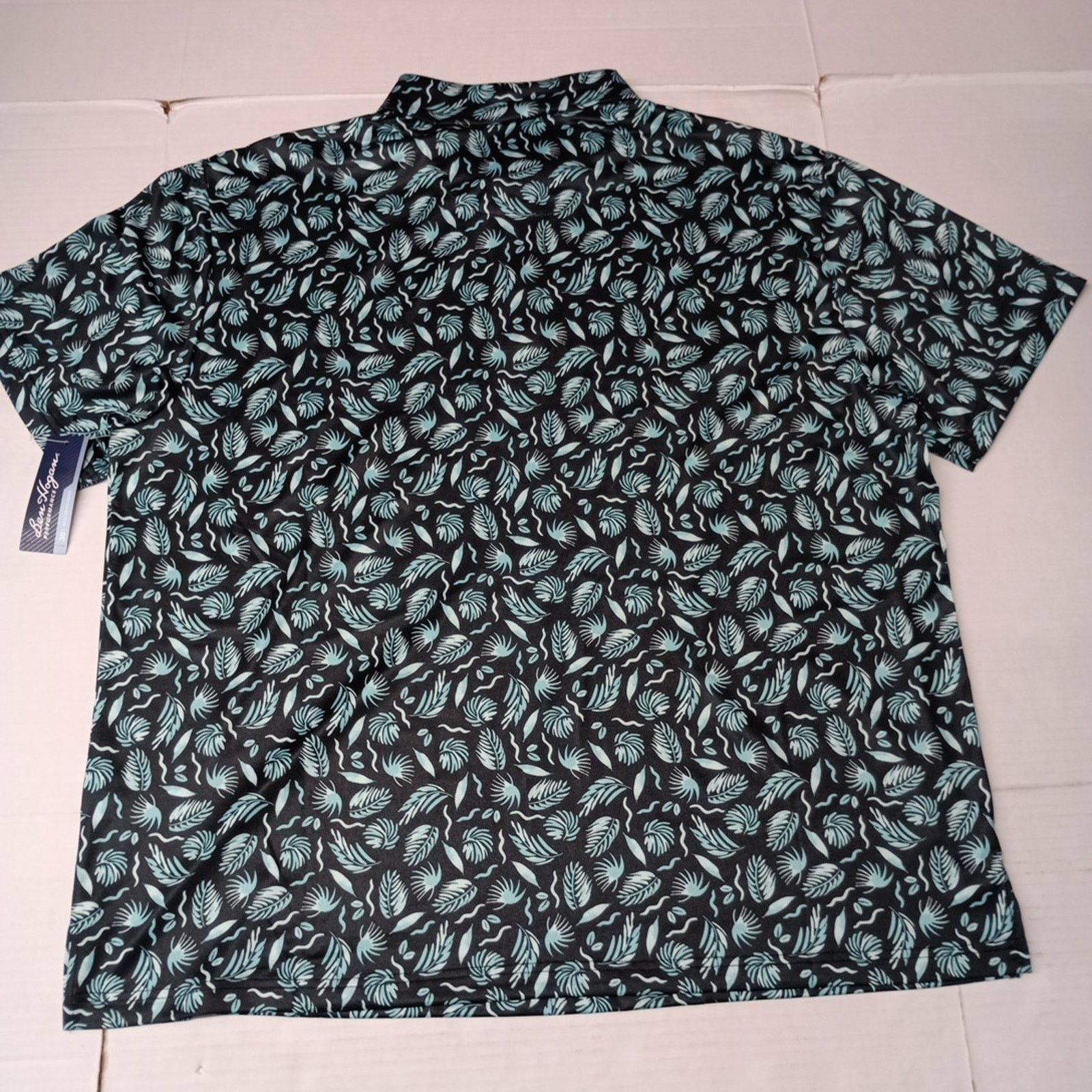 Other Ben Hogan Polo Shirt Mens Size 2XL 50/52 Floral Print UPF 15 Size US XXL / EU 58 / 5 - 7 Thumbnail