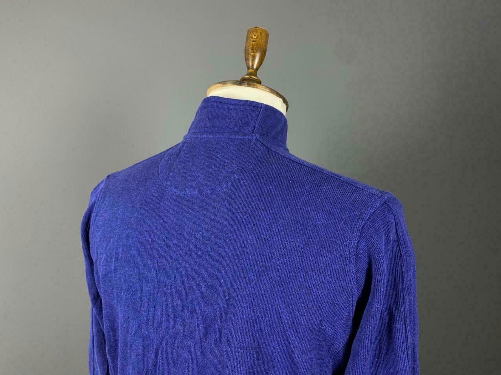 Orvis Men Orvis Blue High Neck 1/4 Zip Long Sleeve Sweater Size L Size US L / EU 52-54 / 3 - 7 Thumbnail