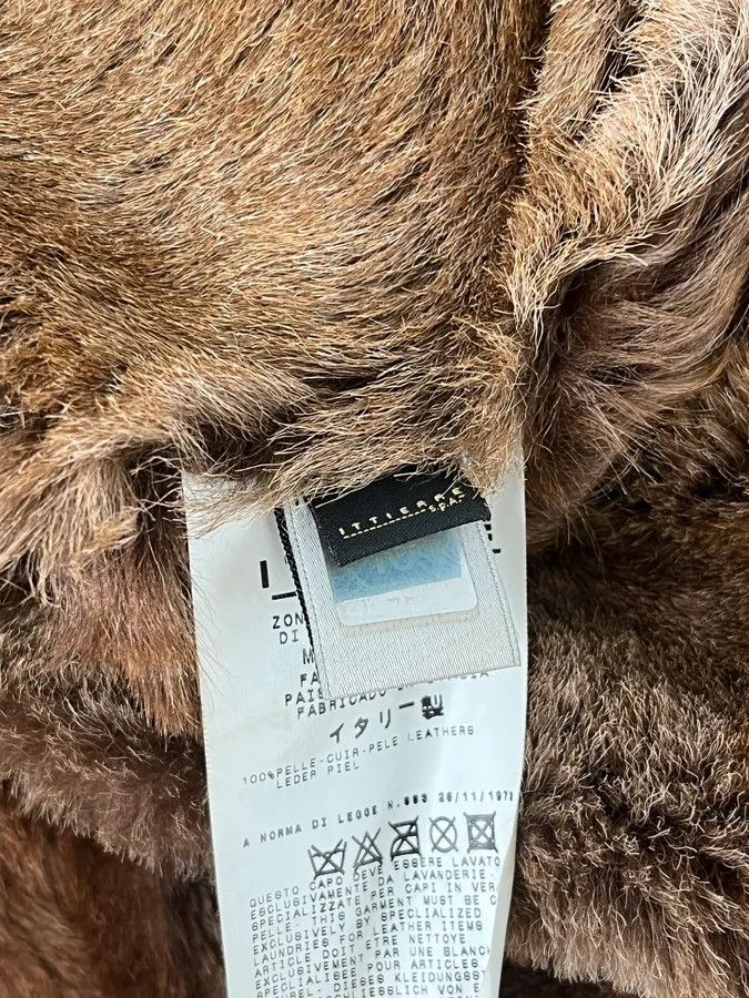 Roberto Cavalli AW2005 Cavalli Royal Brown Shearling Long Jacket Size US M / EU 48-50 / 2 - 8 Thumbnail