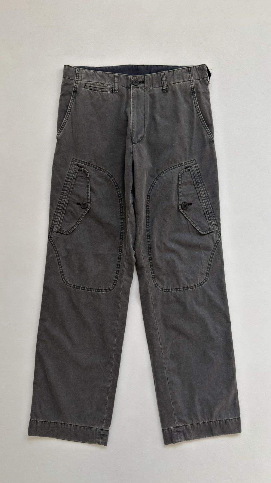 Comme des Garcons A/W 05 Enzyme Washed Utility Pants Size US 32 / EU 48 - 3 Thumbnail