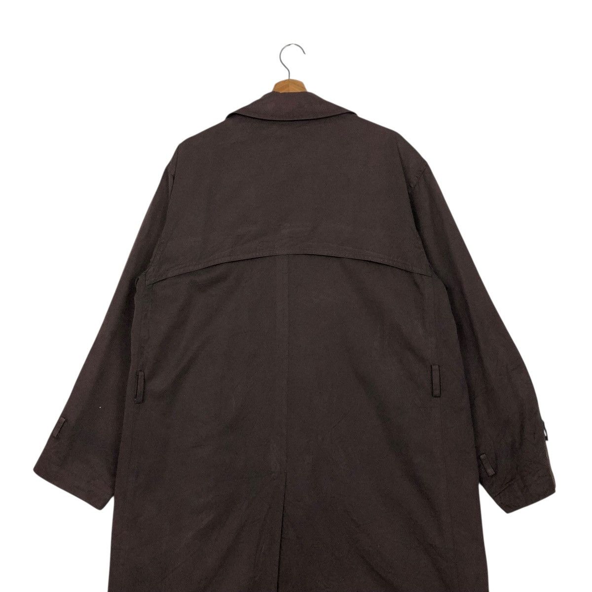 Vintage 🔥RICH BROWN VINTAGE LONG JACKET LINING JEAN LOUIS SCHERRER Size US M / EU 48-50 / 2 - 10 Thumbnail
