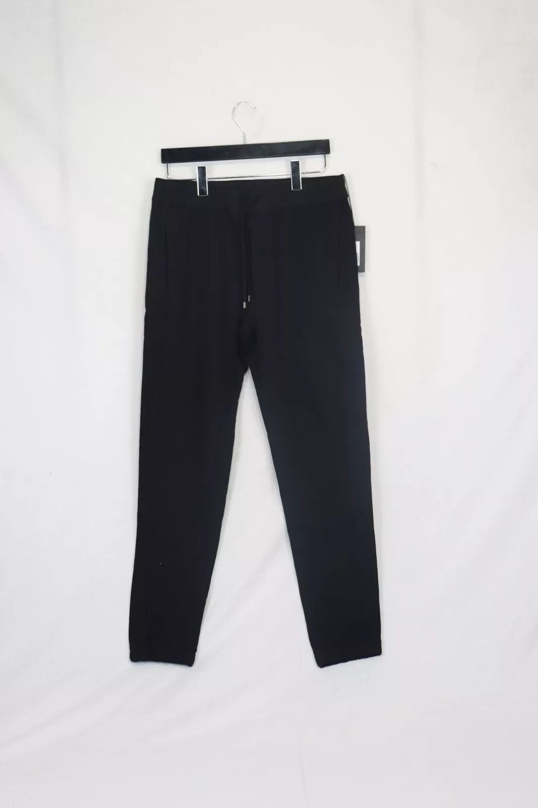 Saint Laurent Paris Molleton Jersey Cotton Jogging/Sweatpants in Black Size US 36 / EU 52 - 1 Thumbnail