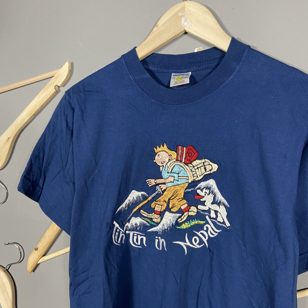 Vintage Vintage Tin Tin Nepal t-shirt Size US S / EU 44-46 / 1 - 3 Thumbnail