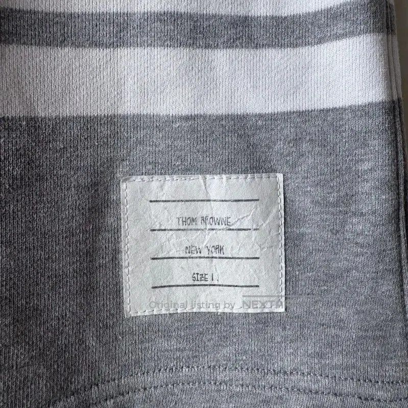 Thom Browne Thom Browne Lightweight Gray Cotton Logo Shorts . Size US 27 - 9 Thumbnail