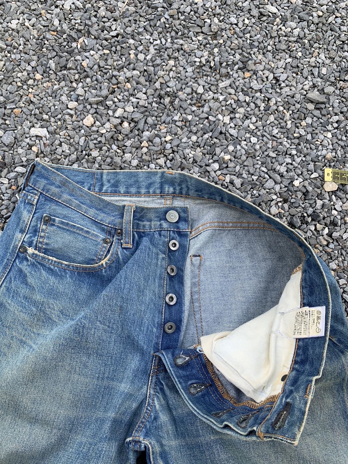 Japanese Brand VINTAGE URBAN RESEARCH SELVEDGE RUSTY JAPANESE DISTRESSED Size US 31 - 14 Thumbnail