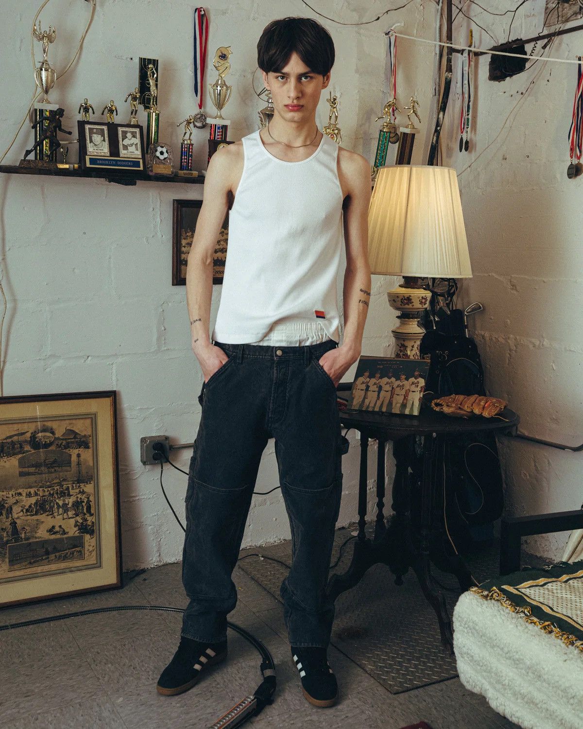 Le Pere Le Pere Painter Pants in Twisted Black Size US 34 / EU 50 - 1 Thumbnail