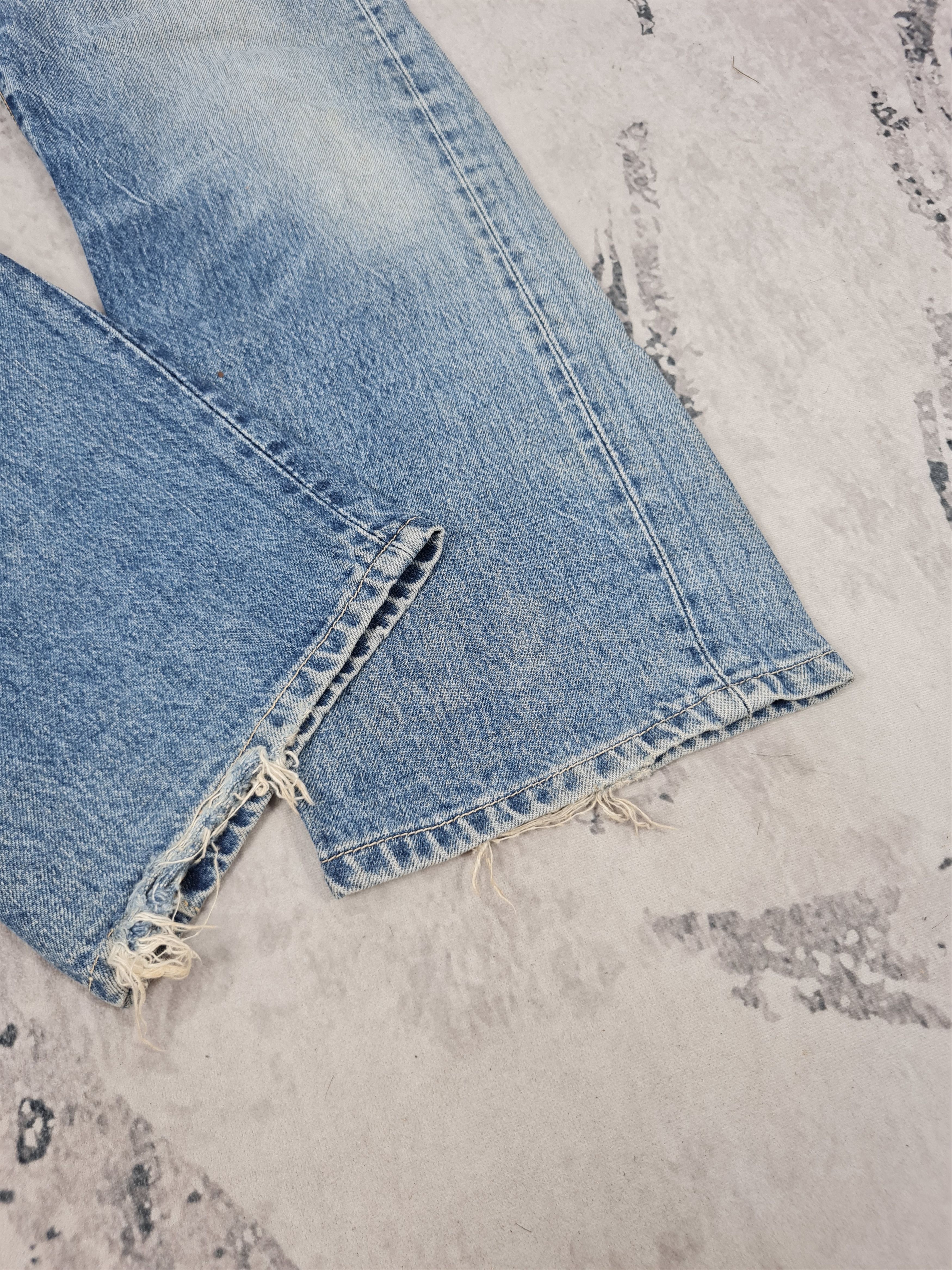 Japanese Brand Vtg BOBSON Cropped Jeans Faded Size 31x28 Jeans JB0131 Size US 31 - 6 Thumbnail