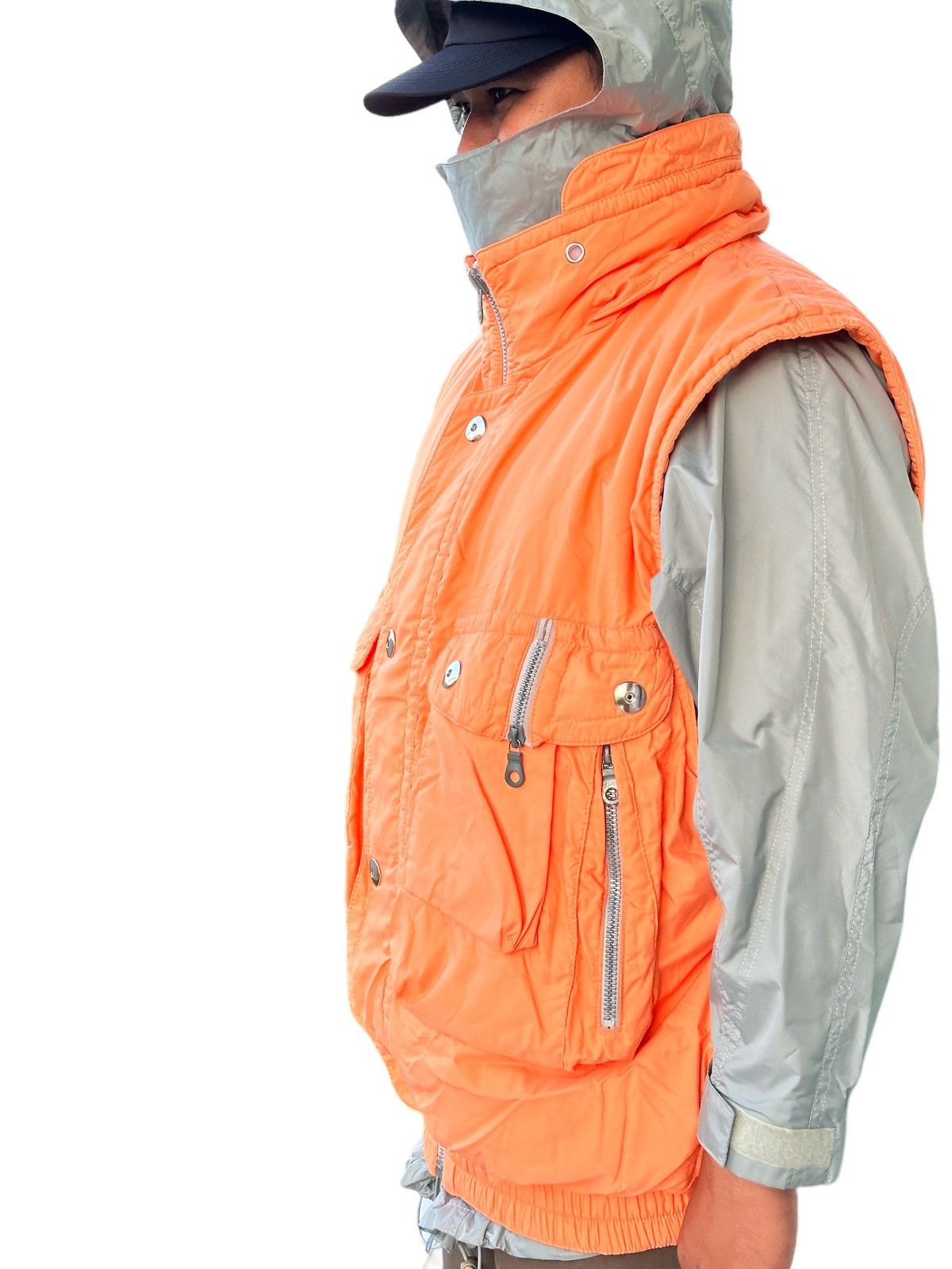 Gear for Sports 90’s L’AGRESSION Reversible Survival Multipocket Warmer Vest Size US M / EU 48-50 / 2 - 2 Thumbnail