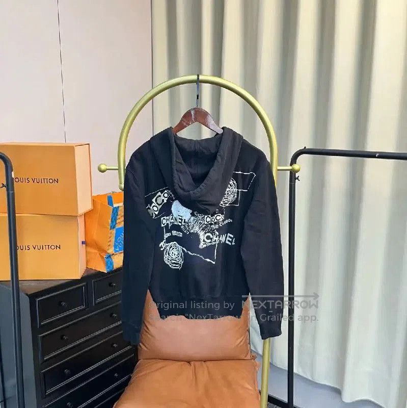 Chanel Chanel Black Cotton Women's Jacket . Size S / US 4 / IT 40 - 2 Thumbnail