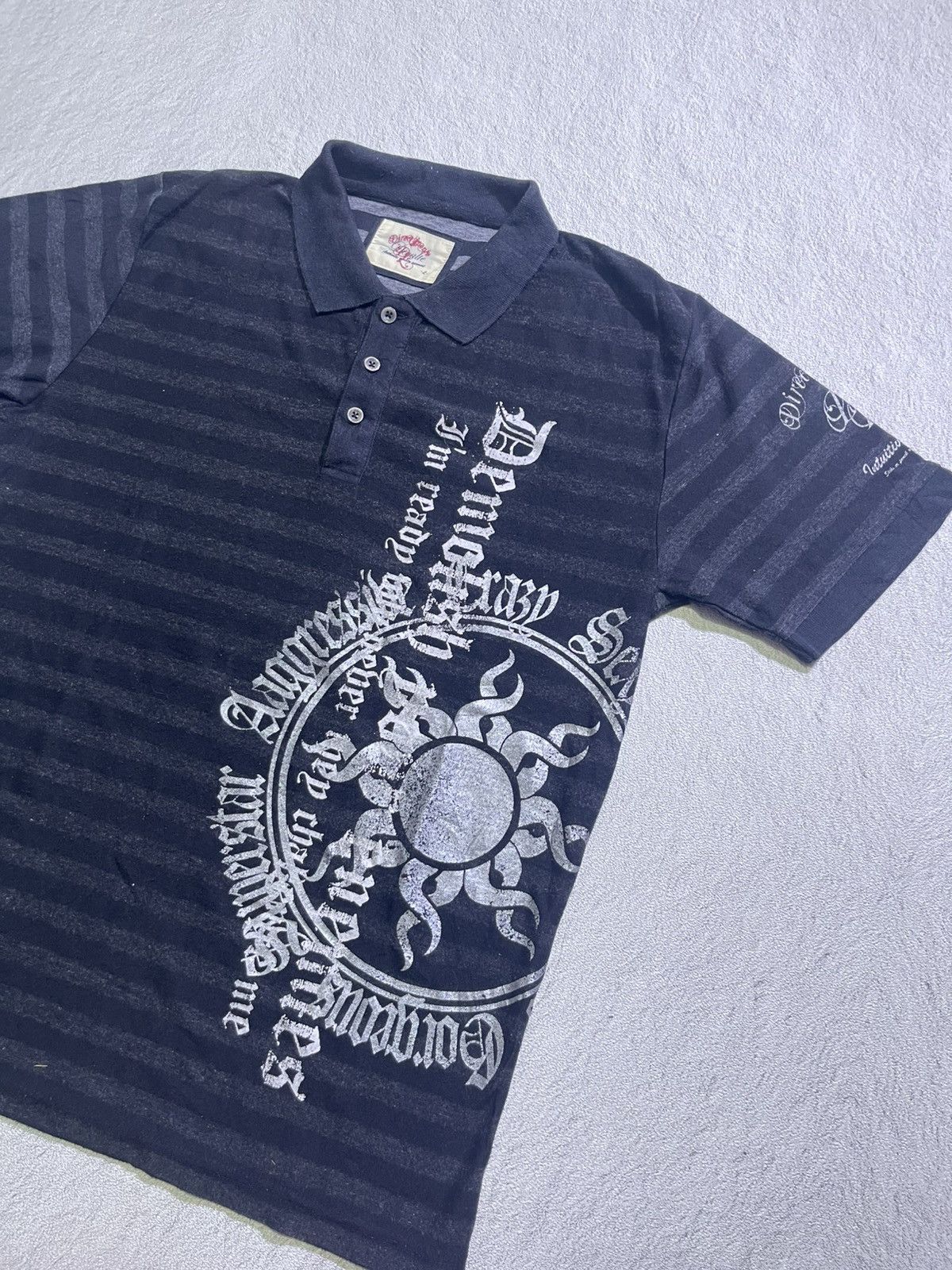 Hysteric Glamour Y2K DEVALTE short tshirt striped style Size US L / EU 52-54 / 3 - 2 Thumbnail