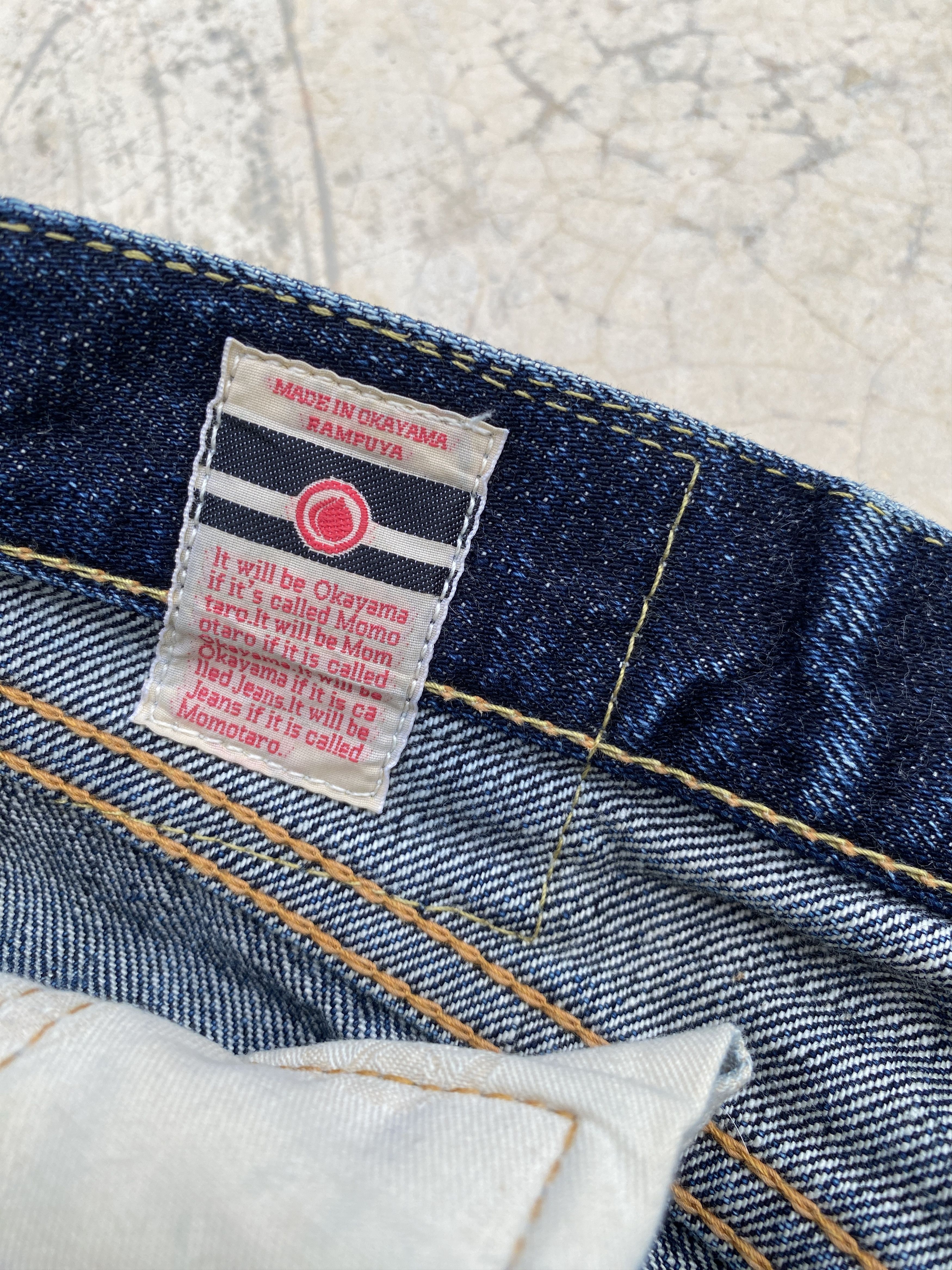 Japanese Brand Momotaro Selvedge Jeans Size US 33 - 13 Thumbnail