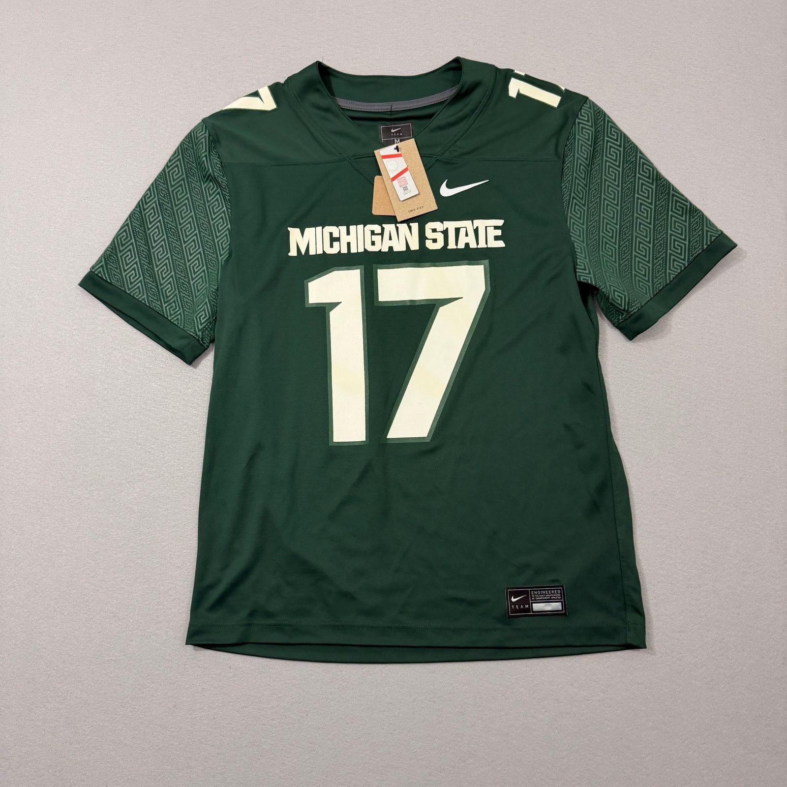 Nike Nike Michigan State Spartans Tre Mosley Jersey Medium NEW Size US M / EU 48-50 / 2 - 1 Thumbnail