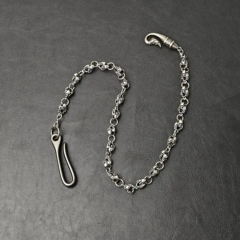 Jewelry Skull Metal Pants Chain Size ONE SIZE - 4 Thumbnail