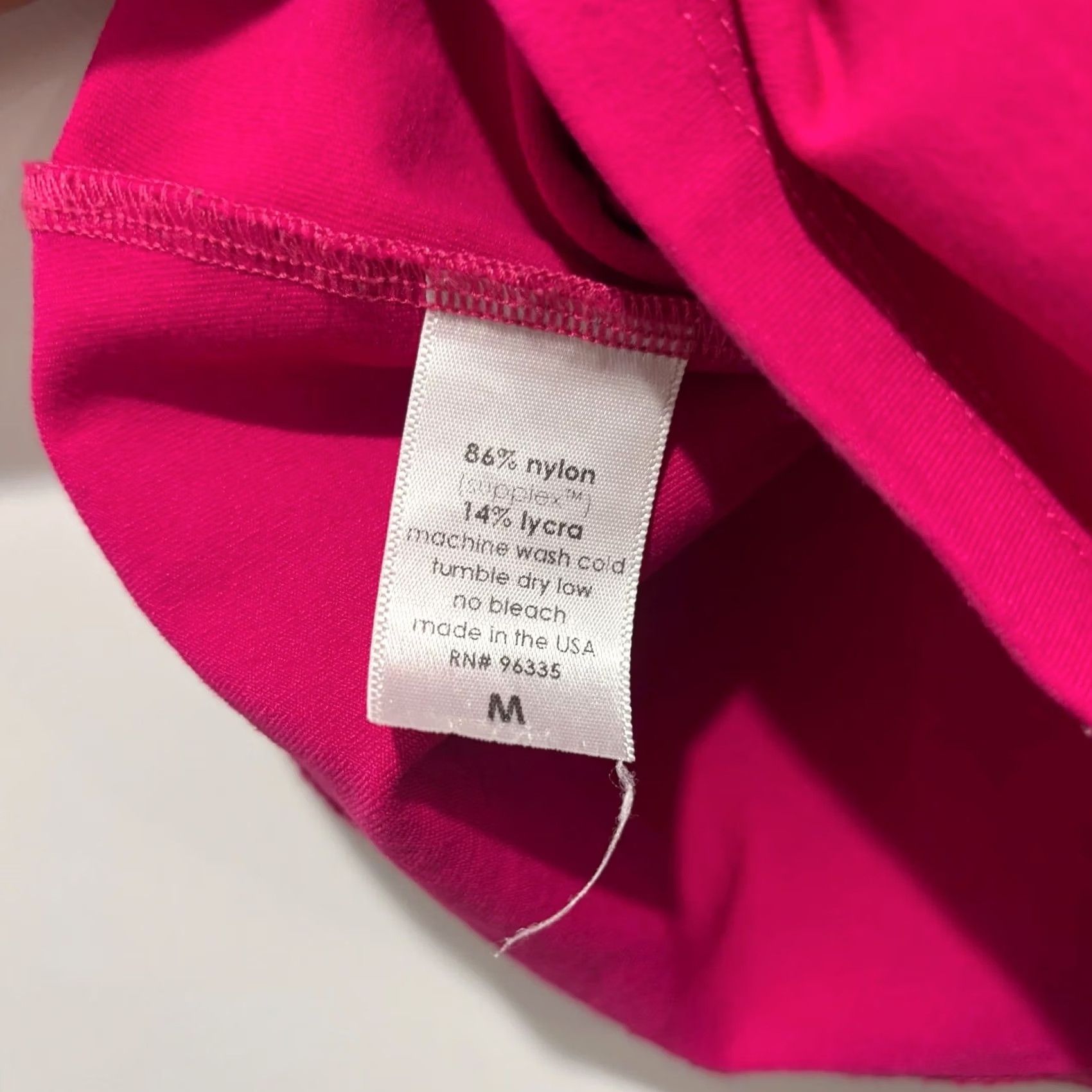 Susana Monaco Susana Monaco Tank Top Size M Pink Womens Supplex Lycra Cutout Back Made in USA Size M / US 6-8 / IT 42-44 - 4 Thumbnail