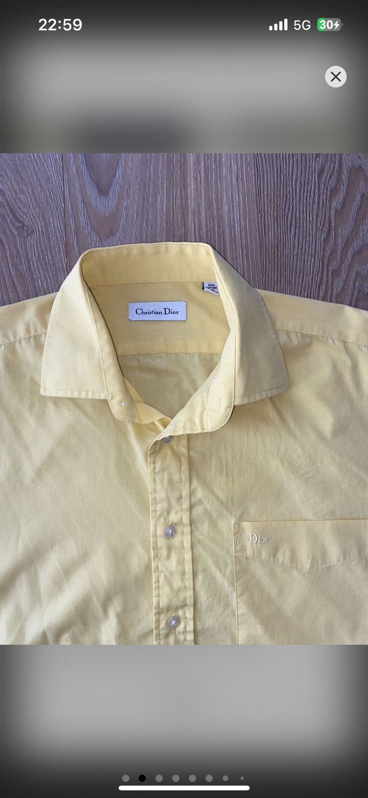 Dior × Vintage Dior Vintage Shirt Size US L / EU 52-54 / 3 - 5 Thumbnail