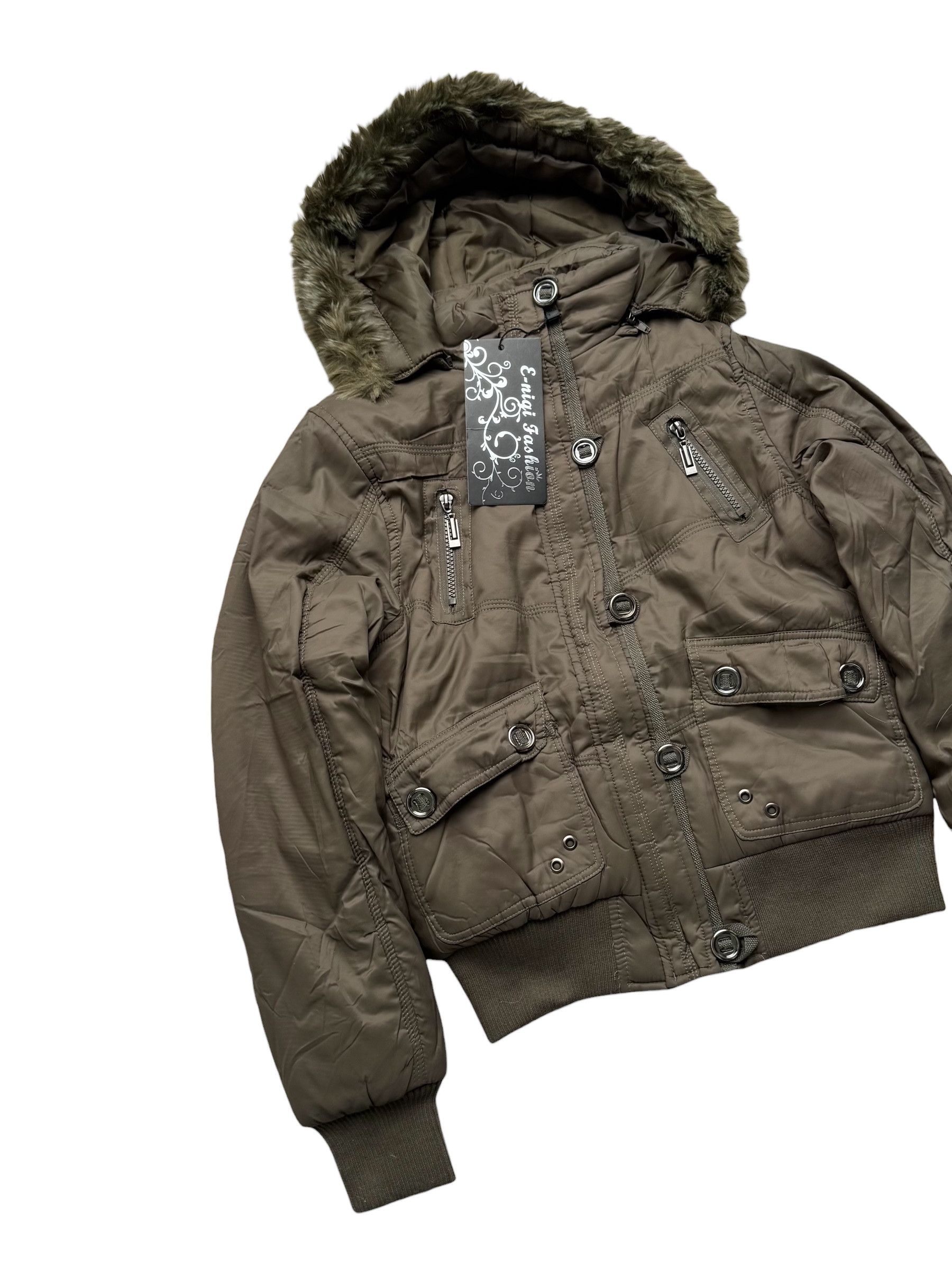 Vintage Y2K Hooded Jacket(V361) Size XS / US 0-2 / IT 36-38 - 2 Thumbnail