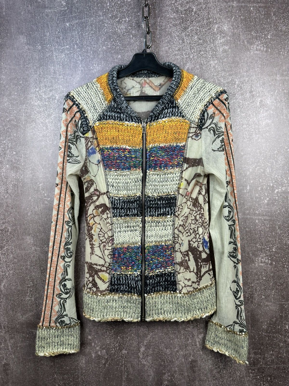 Jean Paul Gaultier VTG Jean Paul Gaultier Style mesh top Long Sleeve Art Y2K Size M / US 6-8 / IT 42-44 - 1 Thumbnail
