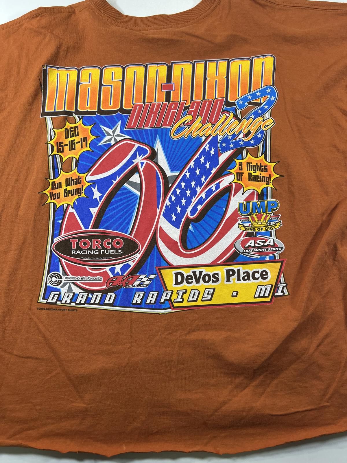 Gildan Mason-Dixon Dixie 200 Challenge Racing T-Shirt 3XL Size US XXL / EU 58 / 5 - 7 Thumbnail