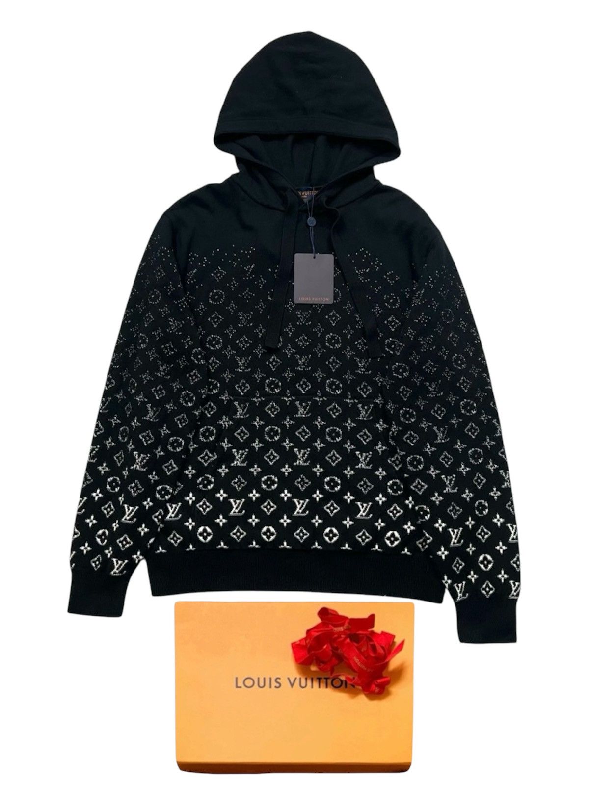 Louis Vuitton Louis Vuitton XXL Gradient Monogram Hoodie Size US XXL / EU 58 / 5 - 1 Thumbnail