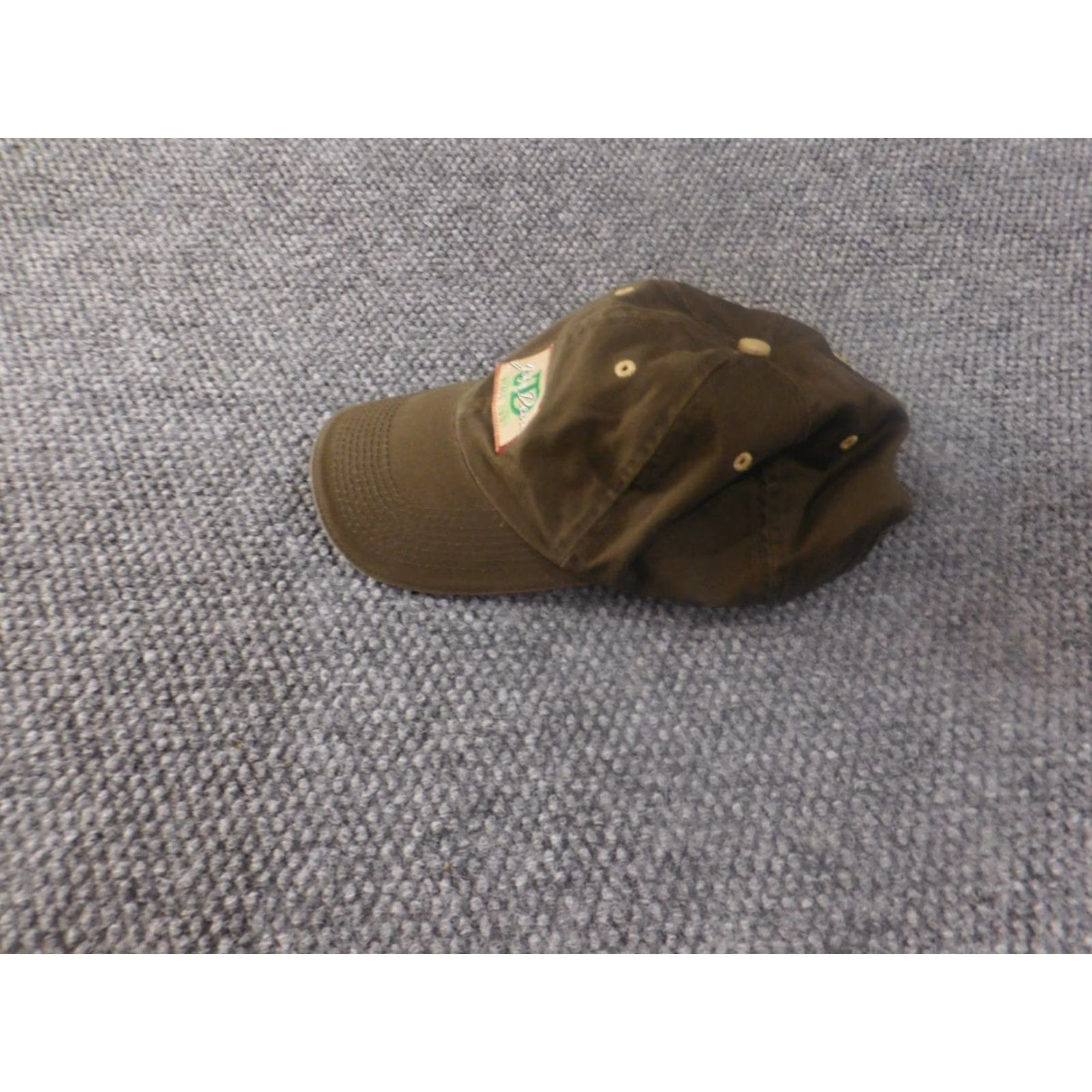 John Deere John Deere Hat Cap Brown Strapback One Size Outdoors Farming Mens Snapback Canvas Cotton Brown Outdoor Vintage? No — actually Not Vintage Size ONE SIZE - 5 Thumbnail