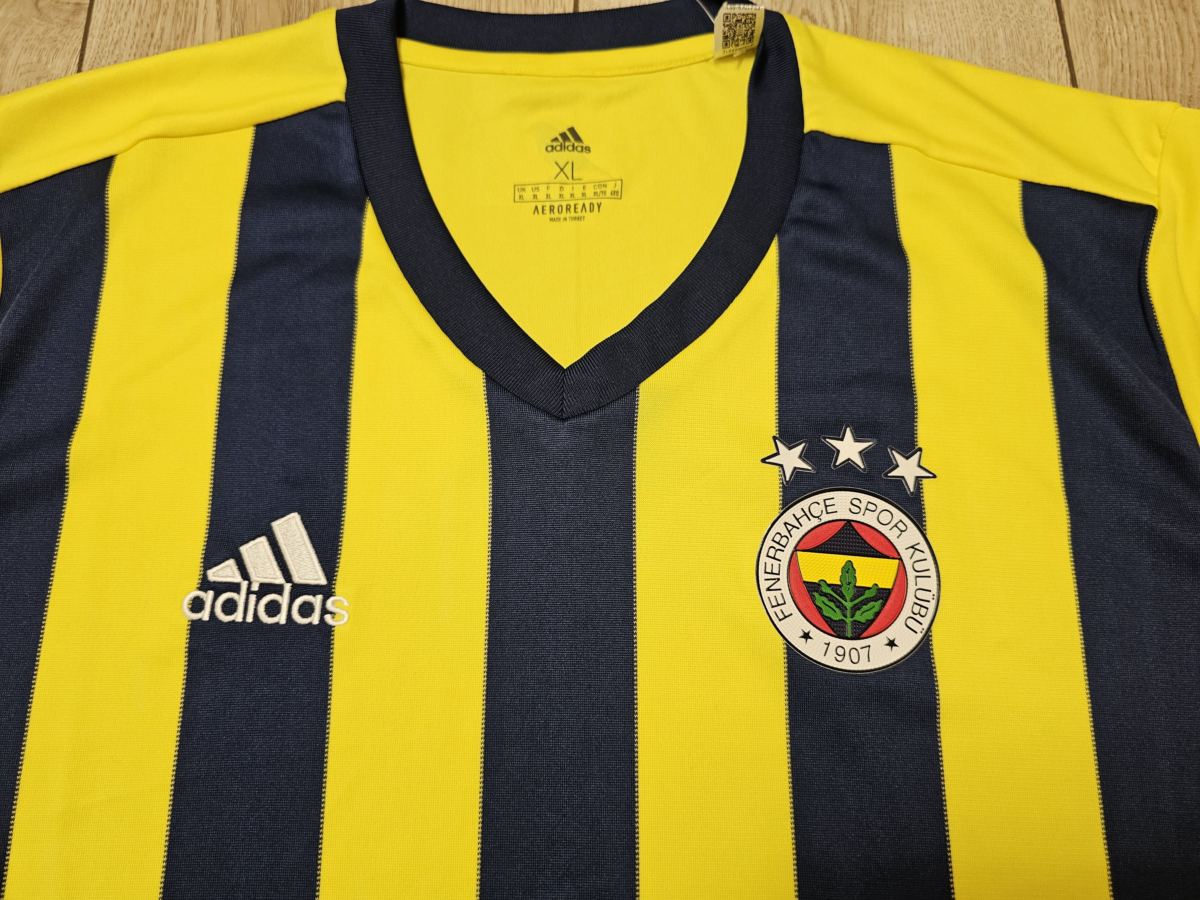 Adidas × All Sport FENERBAHCE 2022 HOME FOOTBALL SHIRT SOCCER JERSEY TURKEY Size US XL / EU 56 / 4 - 3 Thumbnail