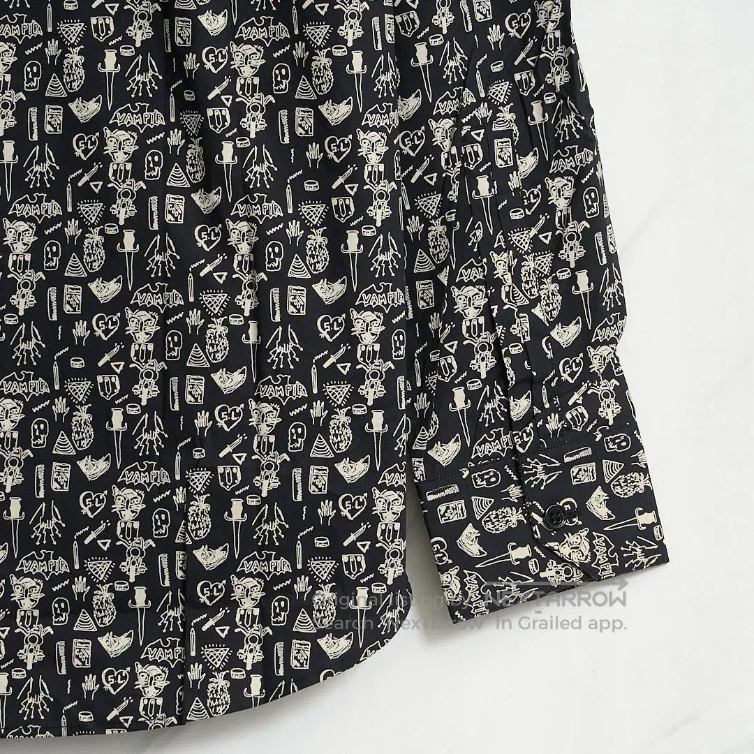 Saint Laurent Paris Saint Laurent Men's Patterned Print Shirt. Size US M / EU 48-50 / 2 - 6 Thumbnail