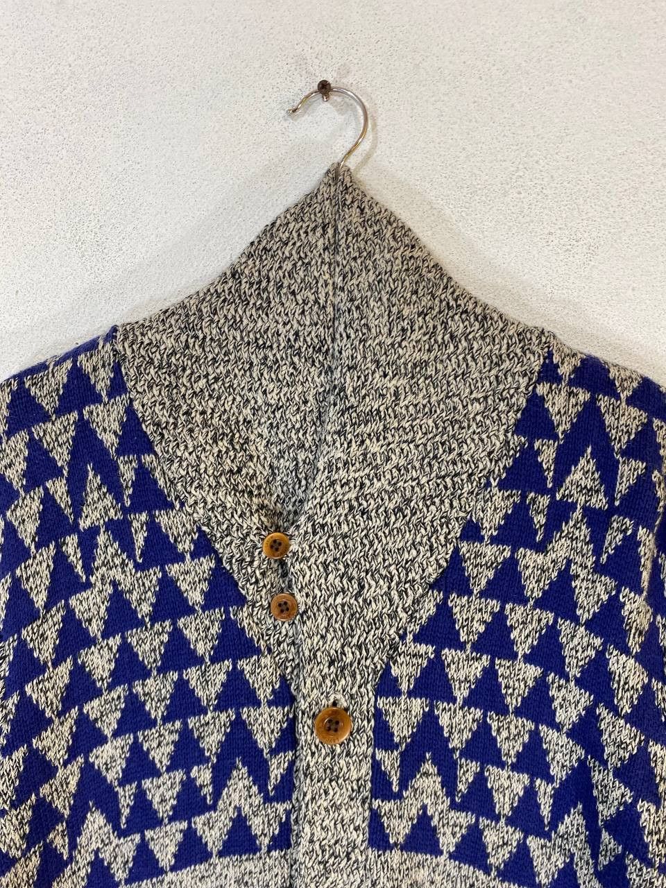 Levi's levis wool knitted cardigan nice design Size US L / EU 52-54 / 3 - 2 Thumbnail