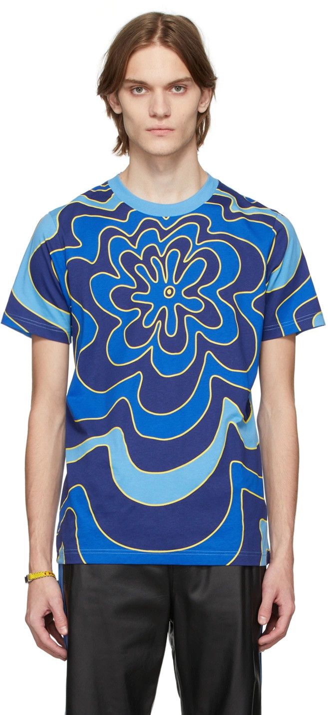 Marni o1y0225 Crewneck T-Shirt in Multicolor Size US L / EU 52-54 / 3 - 1 Thumbnail