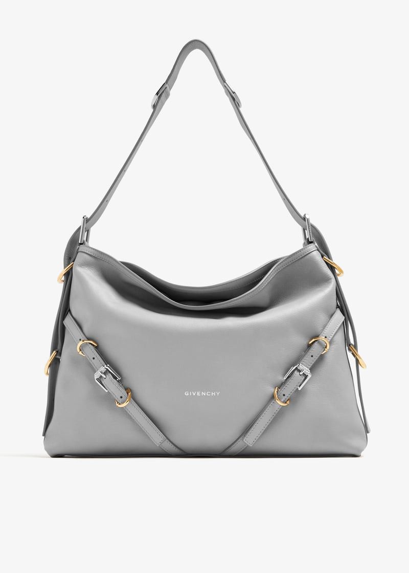 Givenchy o1srvl11e0625 Size:OS/ Voyou Medium Bag in Grey Size ONE SIZE - 1 Thumbnail