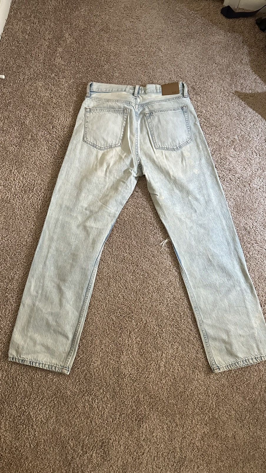 Aeropostale 90s Baggy Ripped Jeans Size 30" / US 8 / IT 44 - 2 Thumbnail