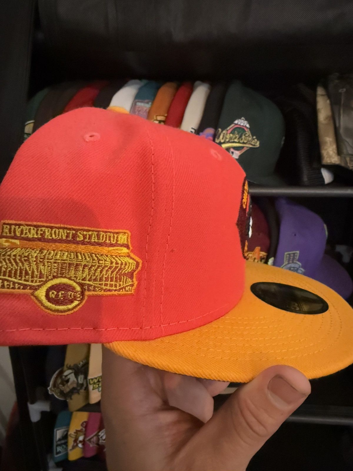 Hat Club × New Era CINCINNATI RED HATCLUB EXCLUSIVE 7 3 8 Size ONE SIZE - 2 Thumbnail