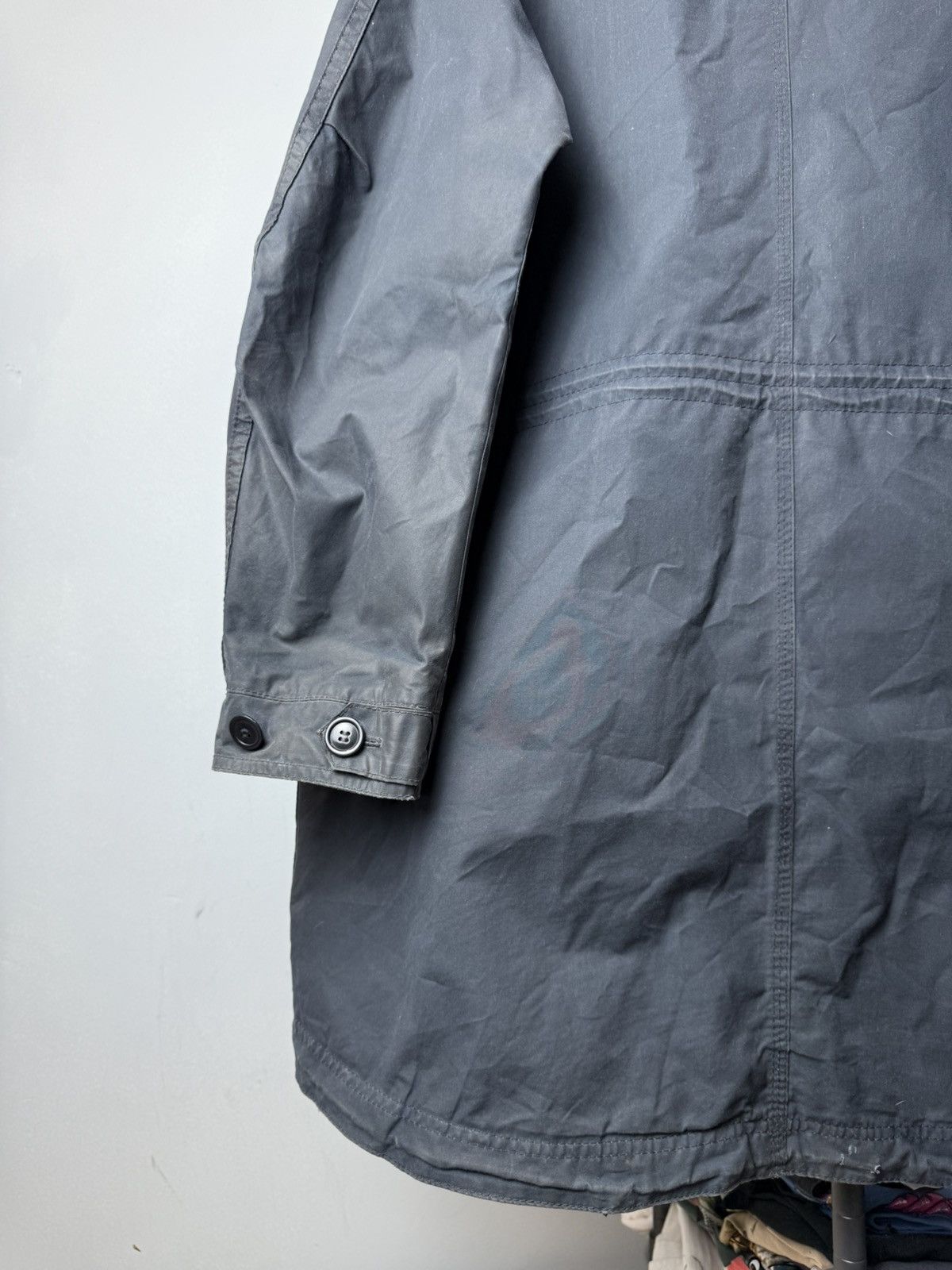 Barbour 💥 Rare! Vintage Barbour Wax Jacket Casual Greatcoat Size US L / EU 52-54 / 3 - 12 Thumbnail