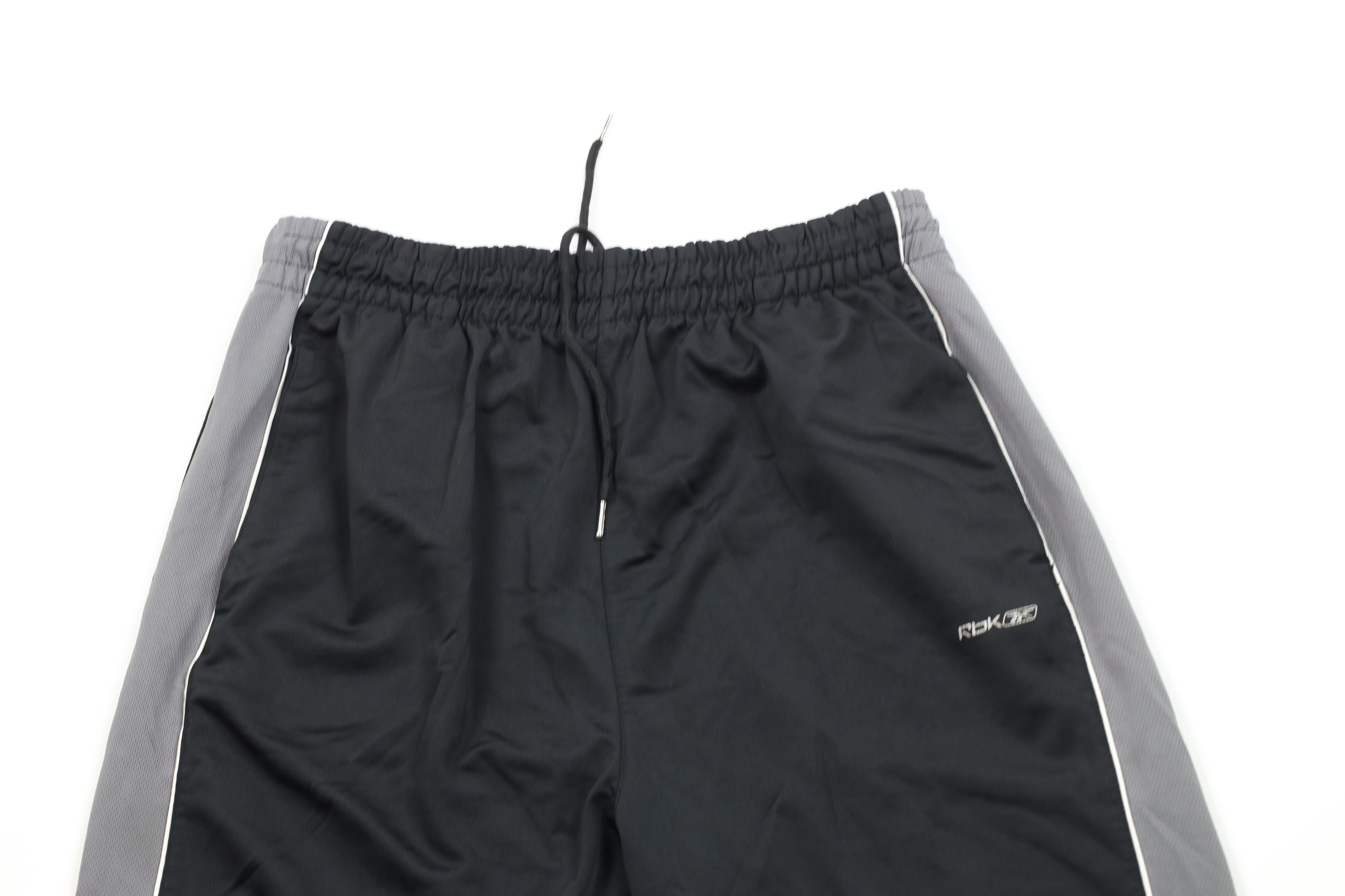Reebok Vintage Reebok Spell Out Wide Leg Sweatpants Pants Black Size US 36 / EU 52 - 2 Thumbnail
