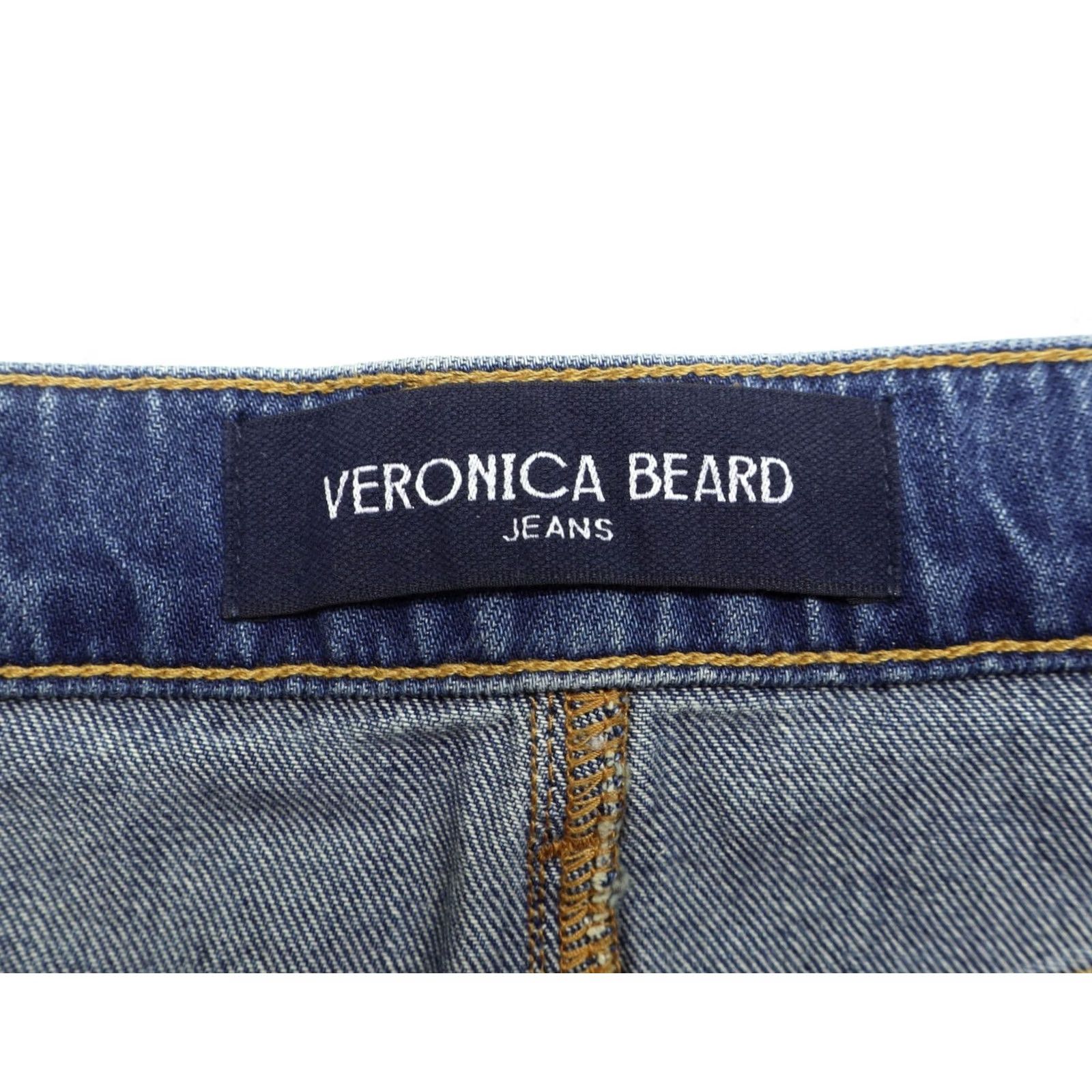 Veronica Beard VERONICA BEARD Jeans Women's Taylor Wide Leg High Rise Rebel Moon Blue 23x31 denim 31" Inseam Regular Fit Brown? Size 40" / US 18 - 5 Thumbnail