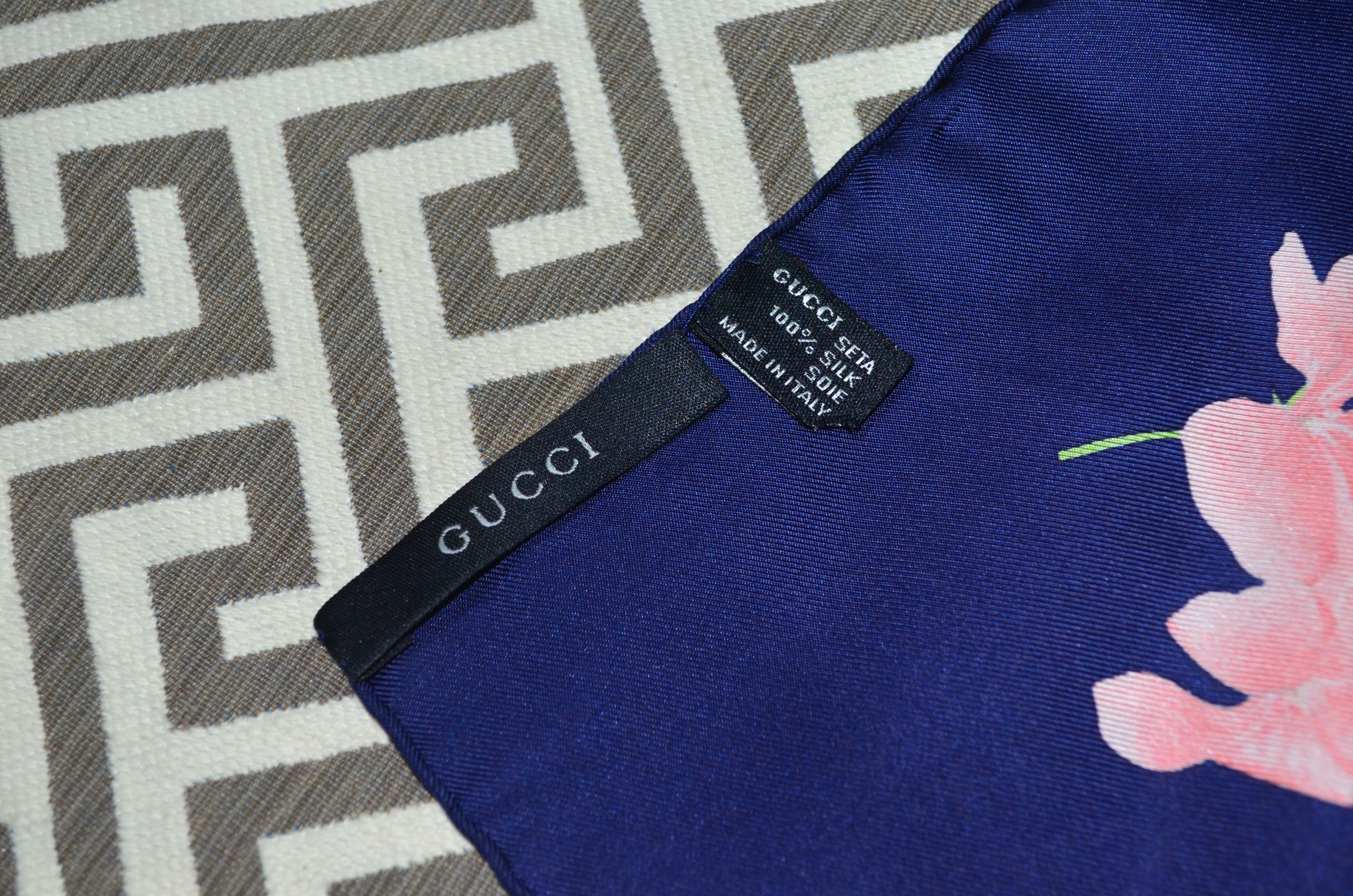 Gucci Vintage Gucci Flora Silk Scarf Size ONE SIZE - 6 Thumbnail