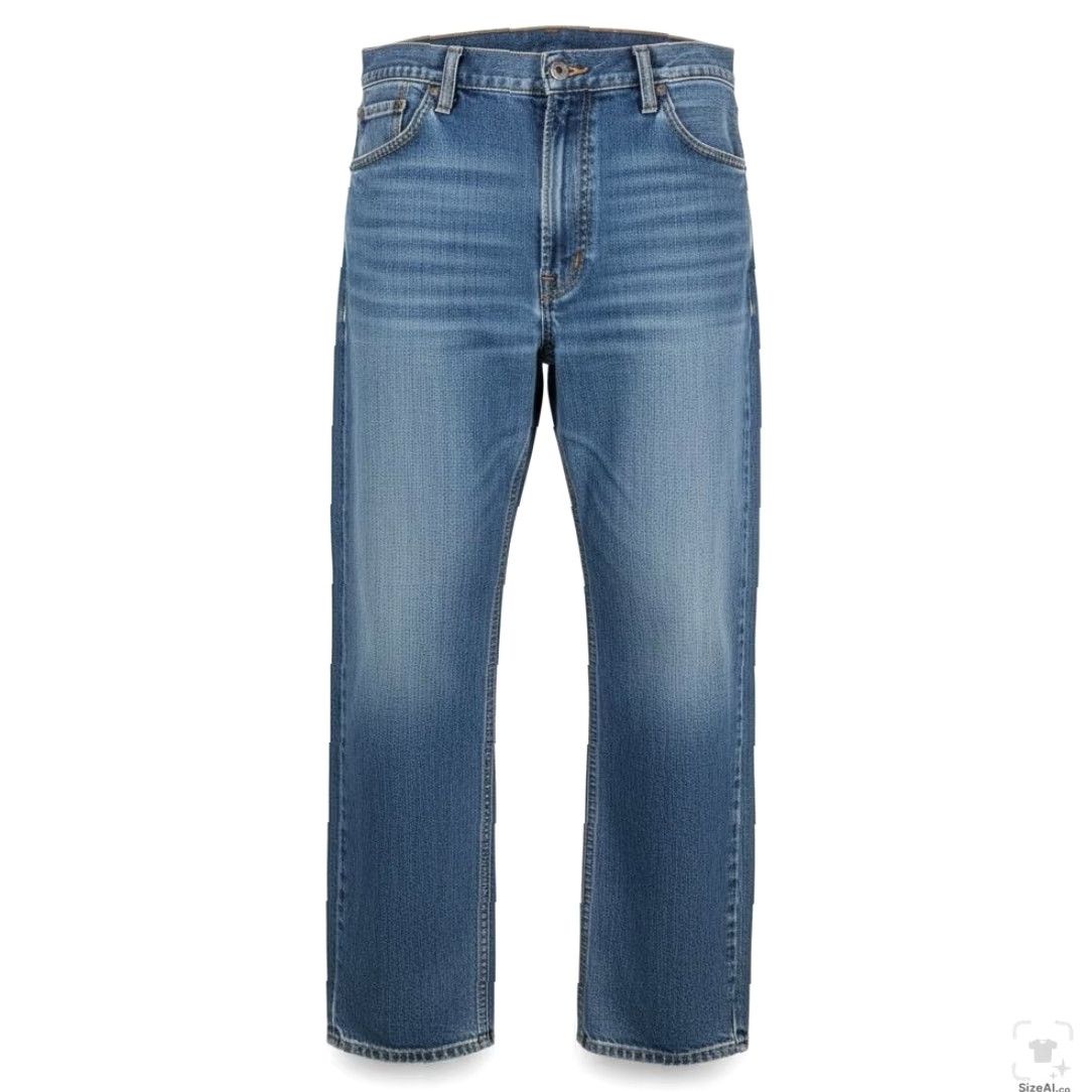Vintage Polo Jeans Co. Hayden Jeans Mens 36x32 Blue Medium Wash Straight Relaxed Zip Fly Jeans Size US M / EU 48-50 / 2 - 2 Thumbnail
