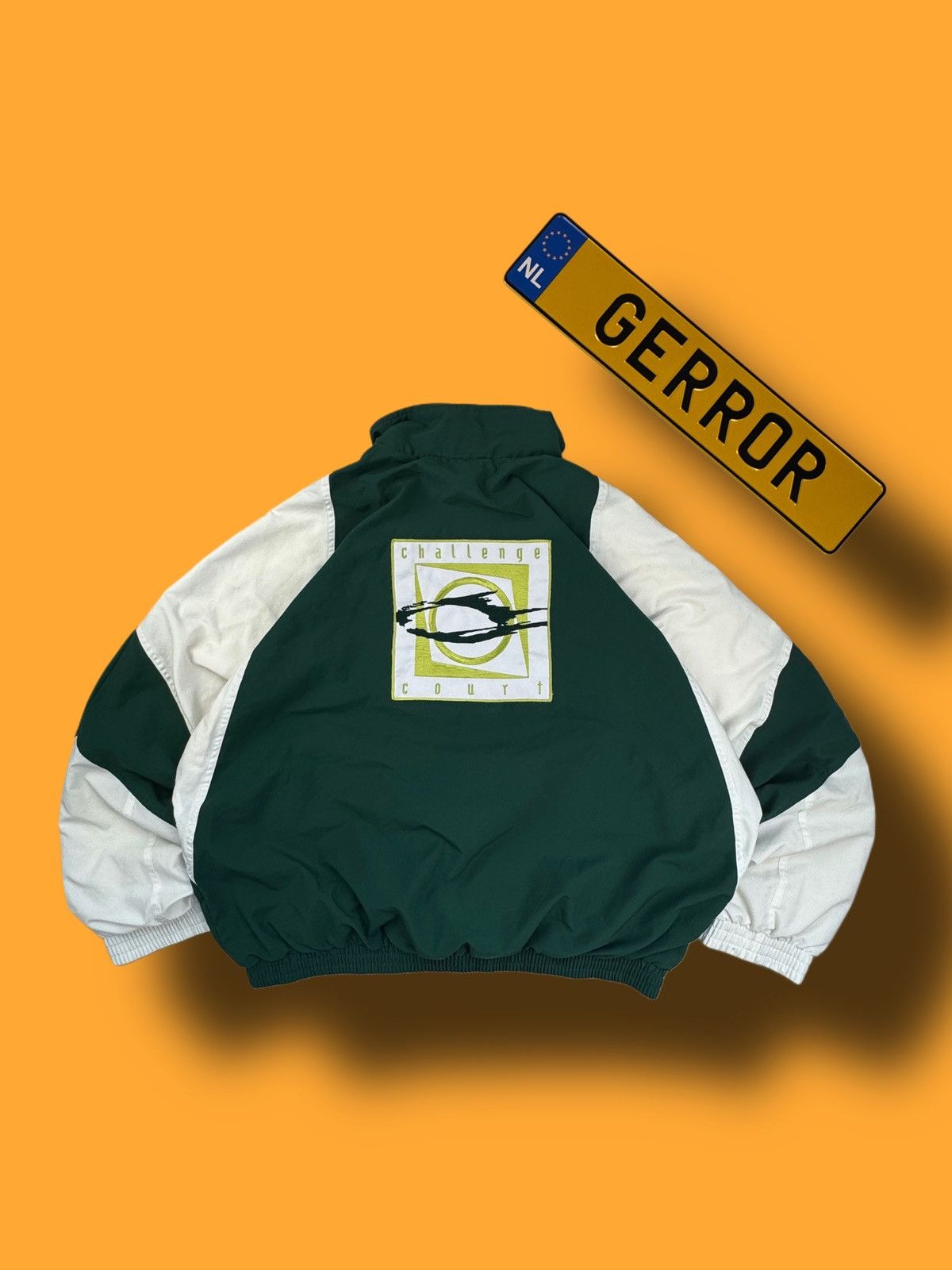 Nike × Nike ACG NIKE CHALLENGE COURT VINTAGE BASI LOGO OVERSIZE LIGHT JACKET Size US L / EU 52-54 / 3 - 2 Thumbnail