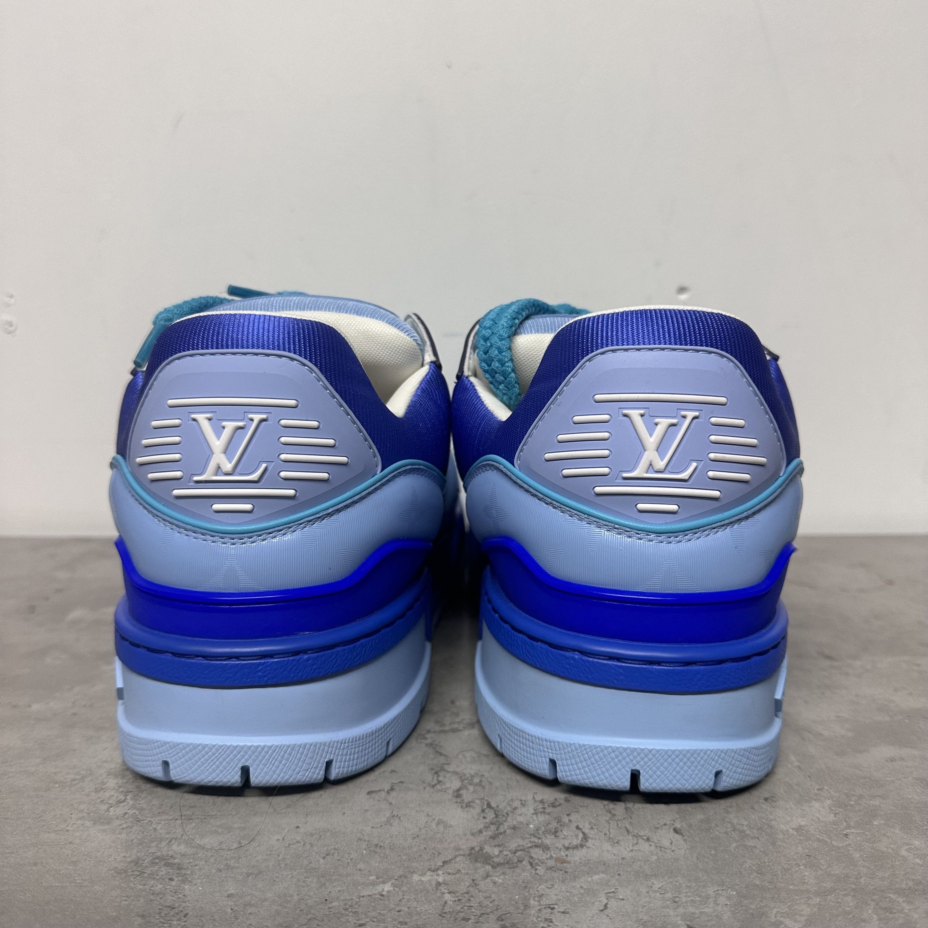 Louis Vuitton Maxi Skate US10.5 LV Trainer Mens Blue trainer
