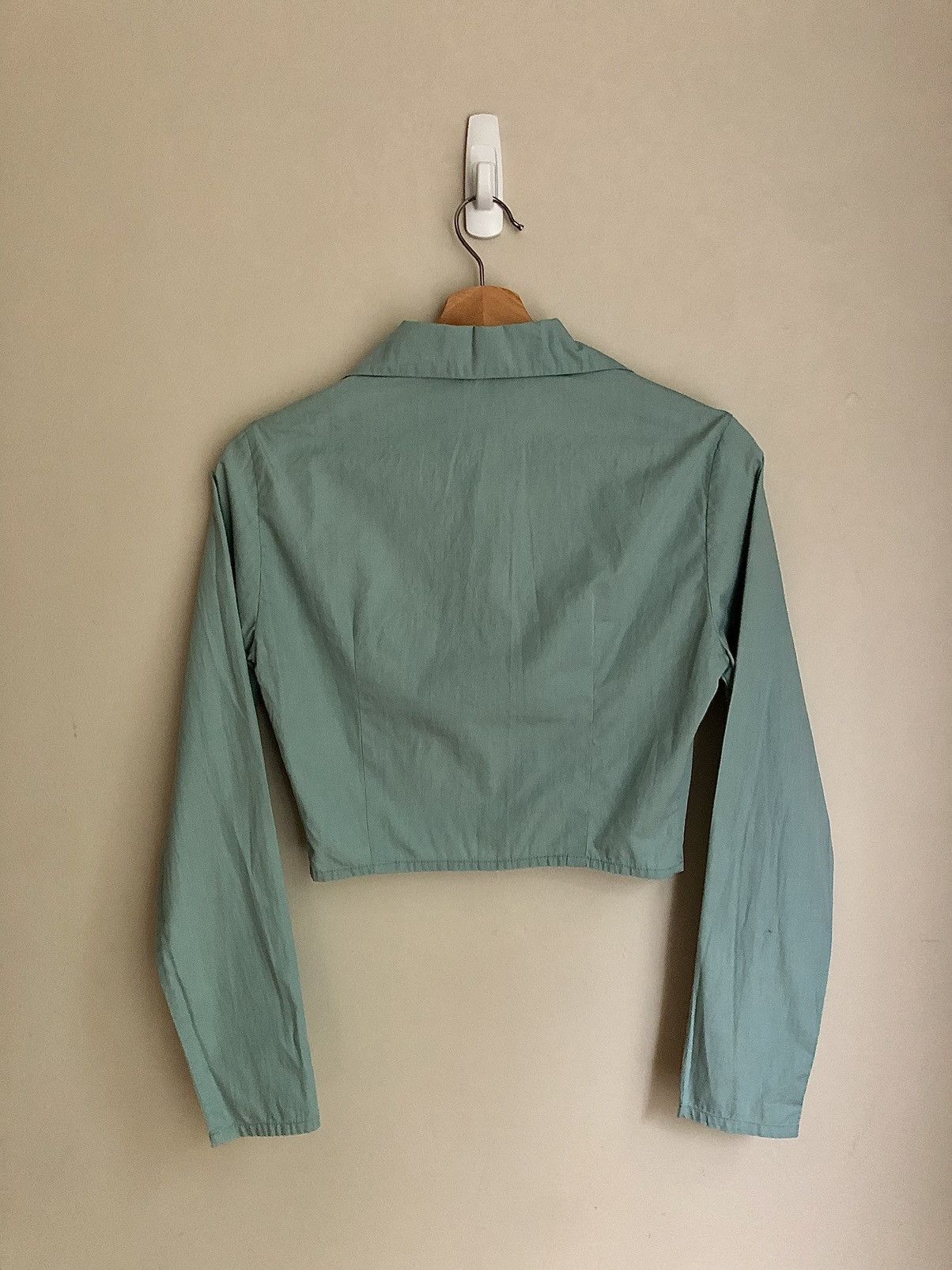Katharine Hamnett London Katharine Hamnett 1990’s Big Collar Crop Top Size XS / US 0-2 / IT 36-38 - 11 Thumbnail