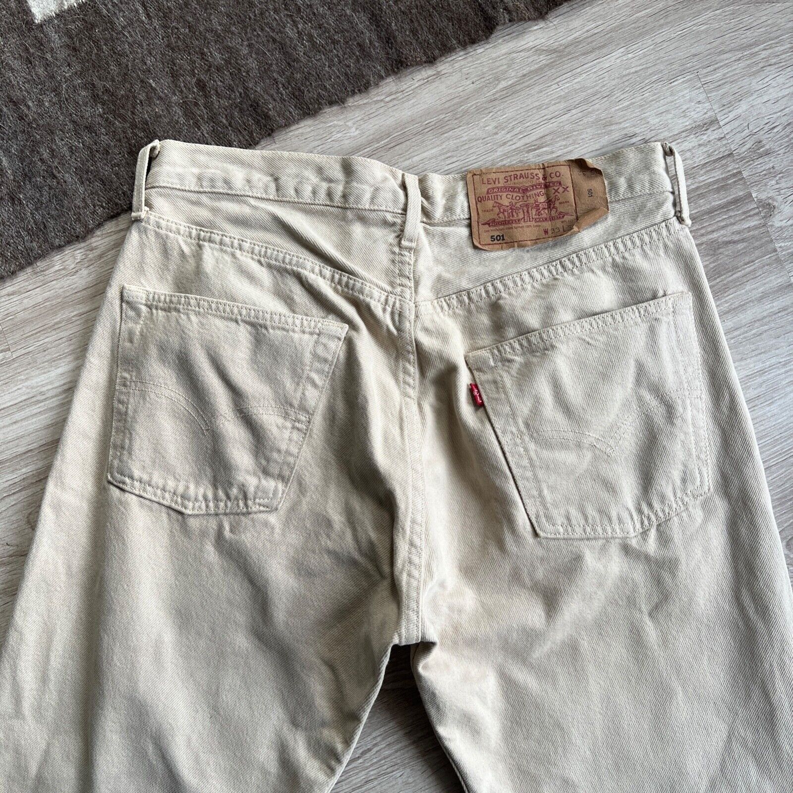 Jean Levi's 501 Vintage Denim Jeans 8892AC Size US 32 / EU 48 - 5 Thumbnail