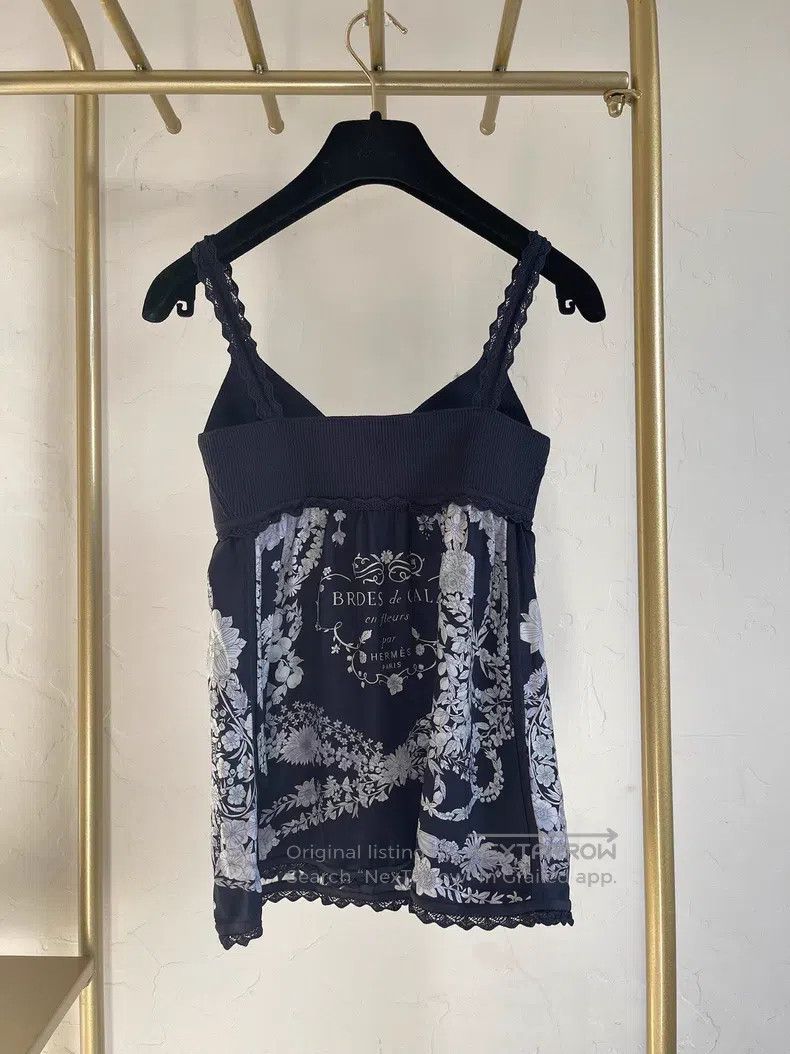Hermes Hermes Lace Camisole Size XXS / US 00 / IT 34 - 2 Thumbnail