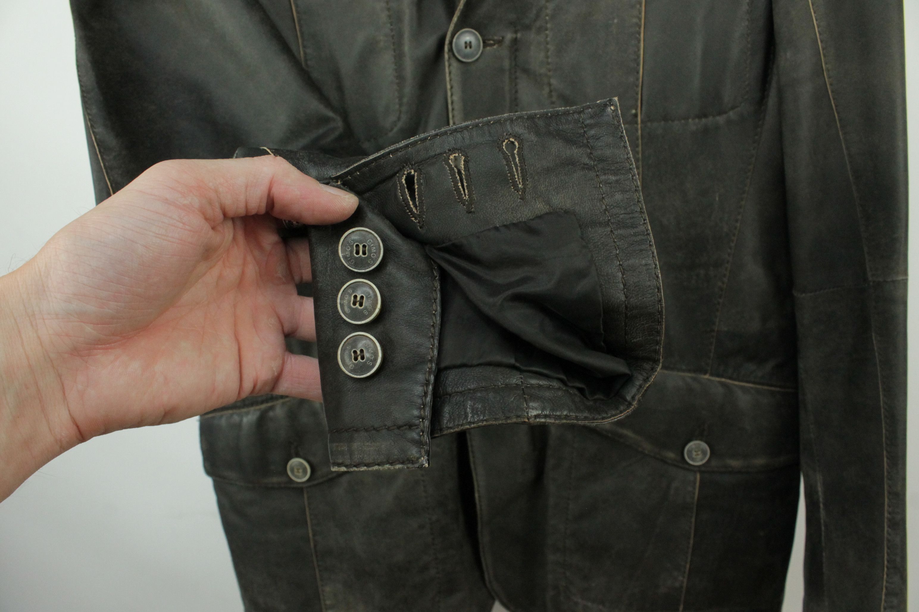 Gimo's Gimo's Light Leather Jacket Men's Size US M / EU 48-50 / 2 - 5 Thumbnail