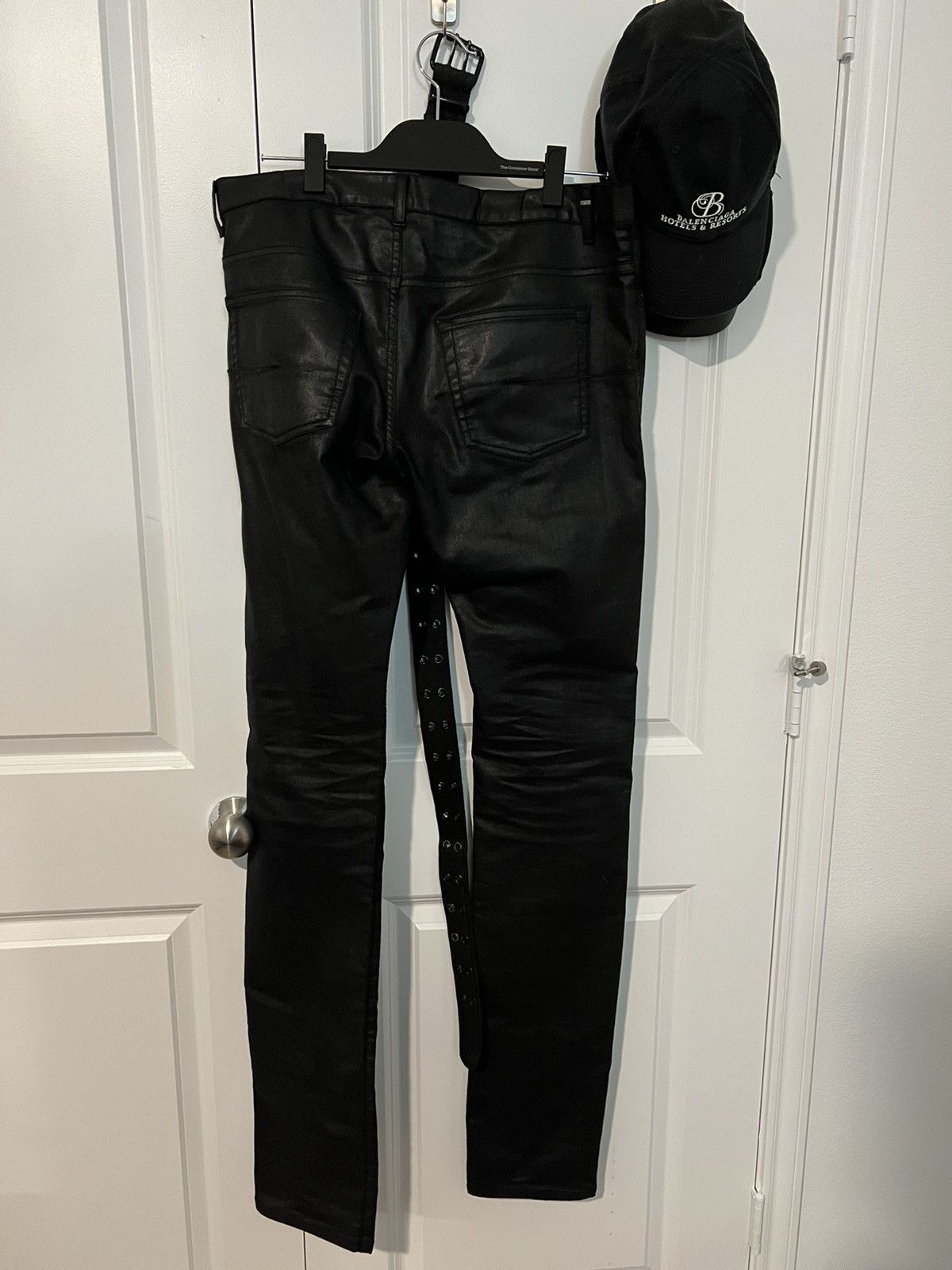 Dior Resin Coated Denim | Grailed