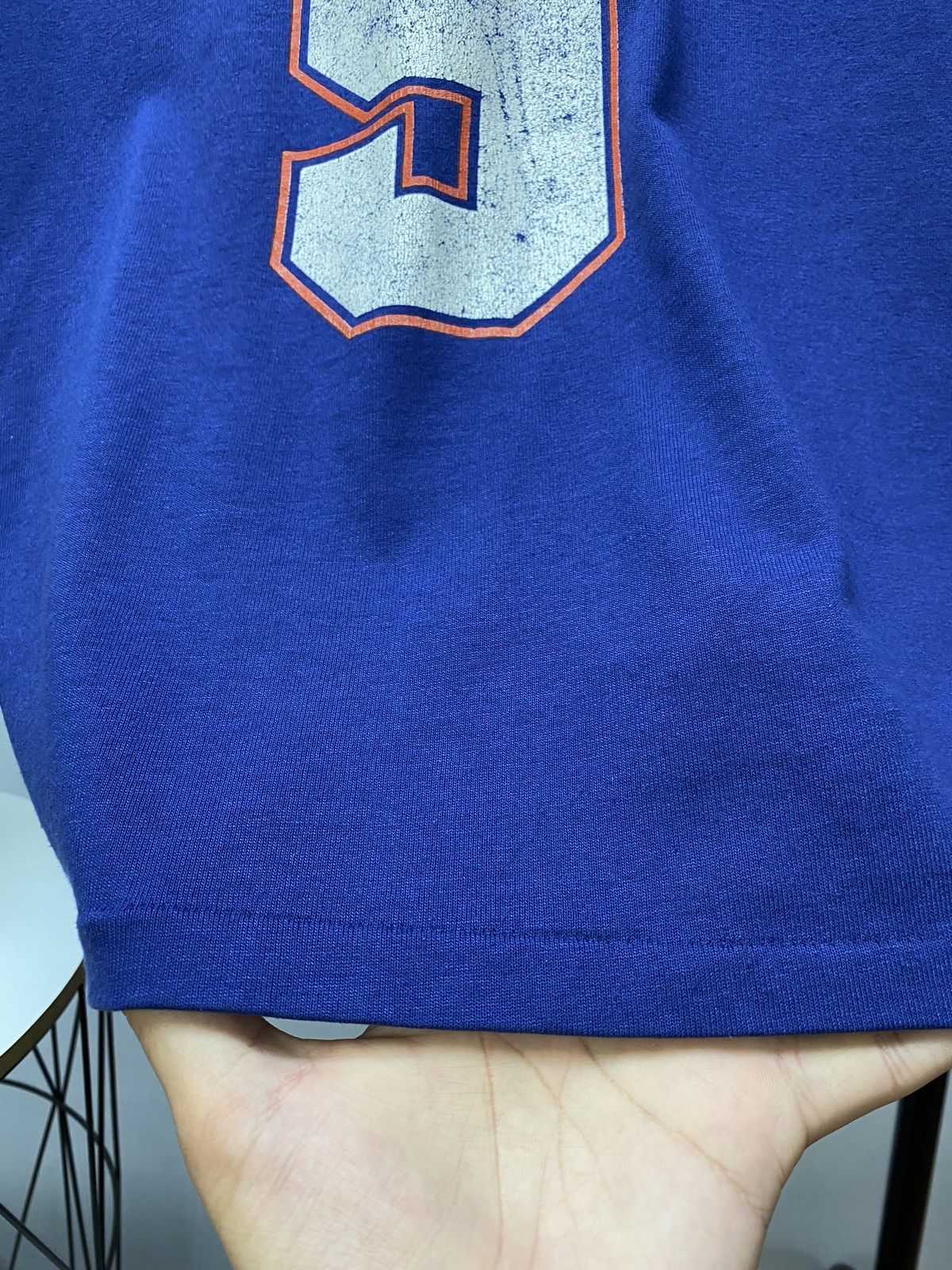 MacGregor × NFL × Vintage Jim Mcmahon Chicago Bears Jersey Navy Vintage Salem 80s Size US L / EU 52-54 / 3 - 8 Thumbnail