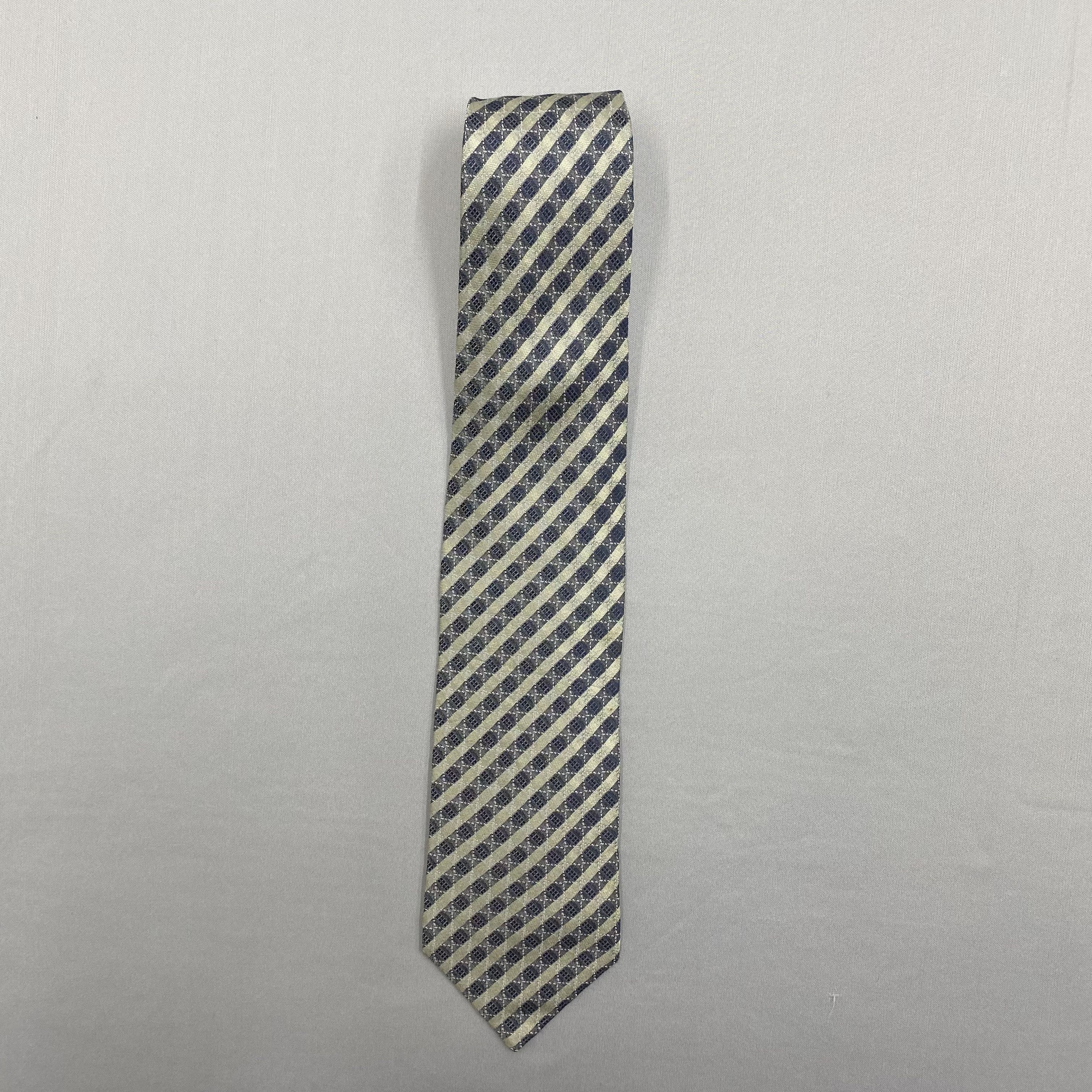 Issey Miyake Vintage Issey Miyake SILK Necktie Cravate Pure Silk Size ONE SIZE - 3 Thumbnail
