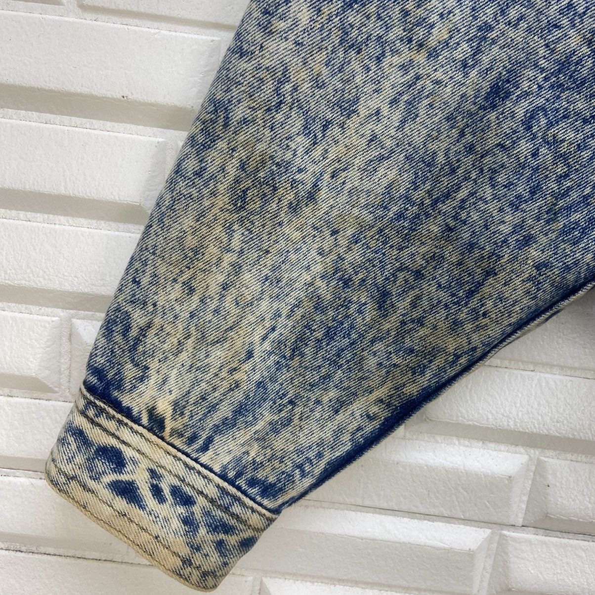 Japanese Brand Vtg Gleeman Japanese Brand Acid Wash Retro Trucker Jacket Size US M / EU 48-50 / 2 - 8 Thumbnail