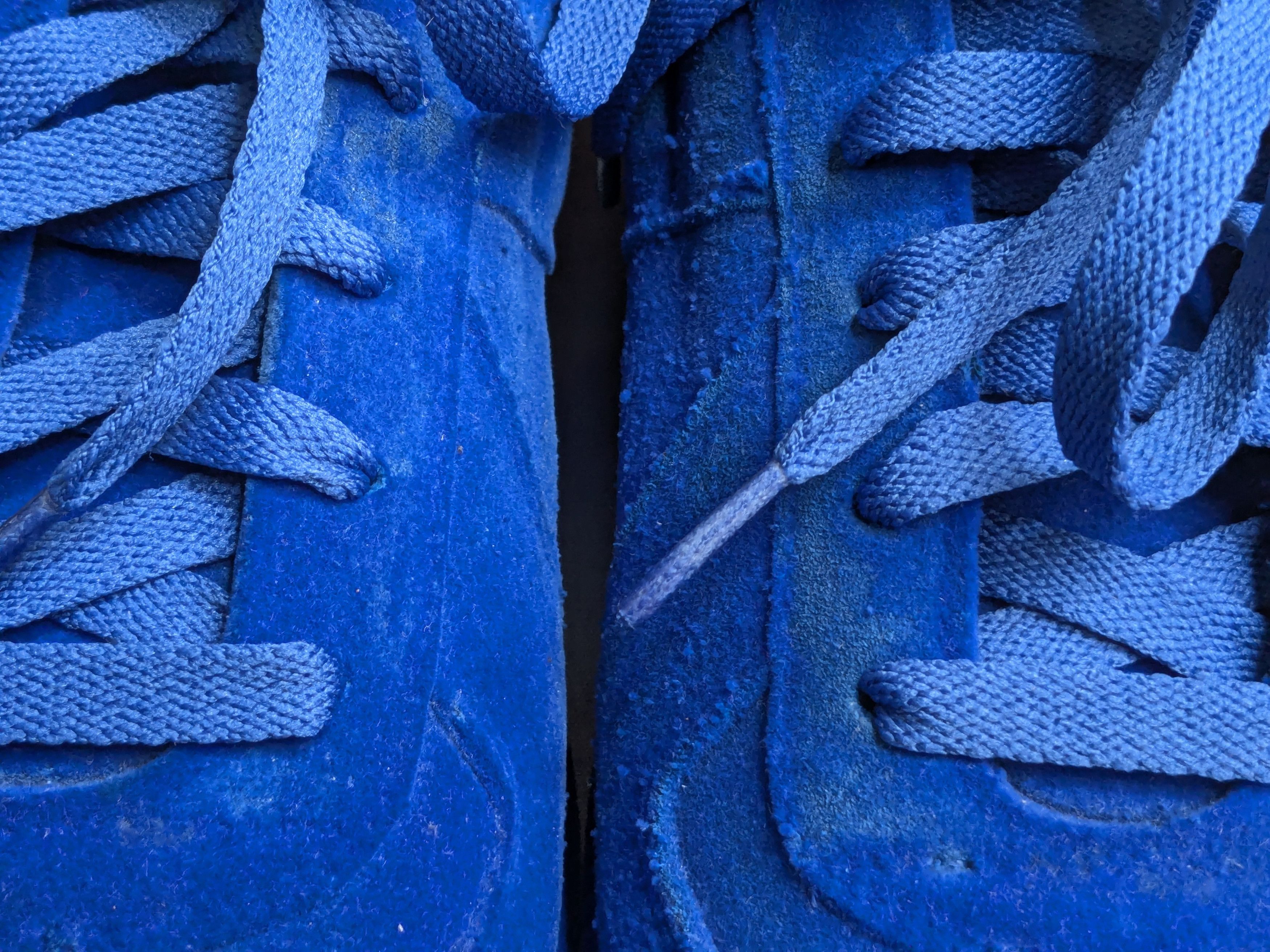 Maison Margiela Maison Margiela GAT Replica Blue 9 42 Felt Leather Low Size US 9 / EU 42 - 7 Thumbnail